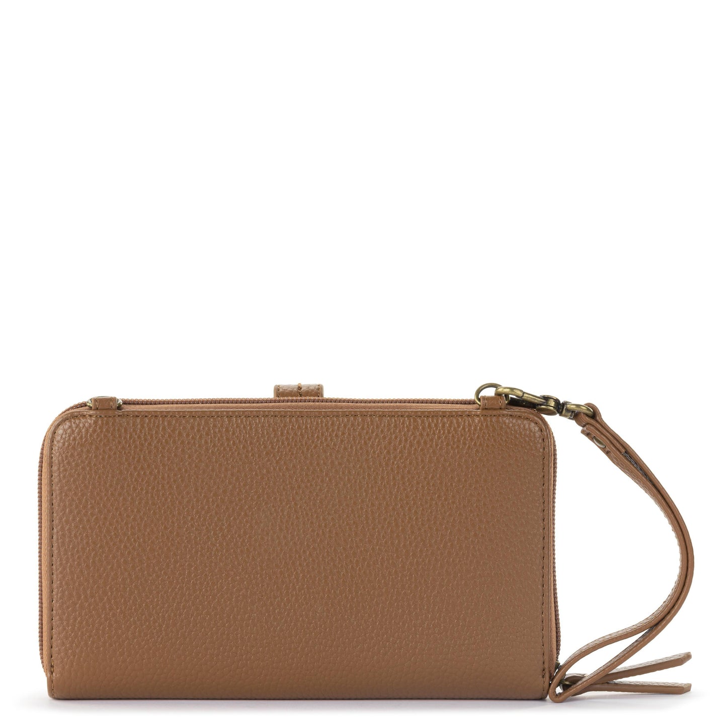 The Sak Iris Large Smartphone Crossbody Leather - |Tobacco Suede|