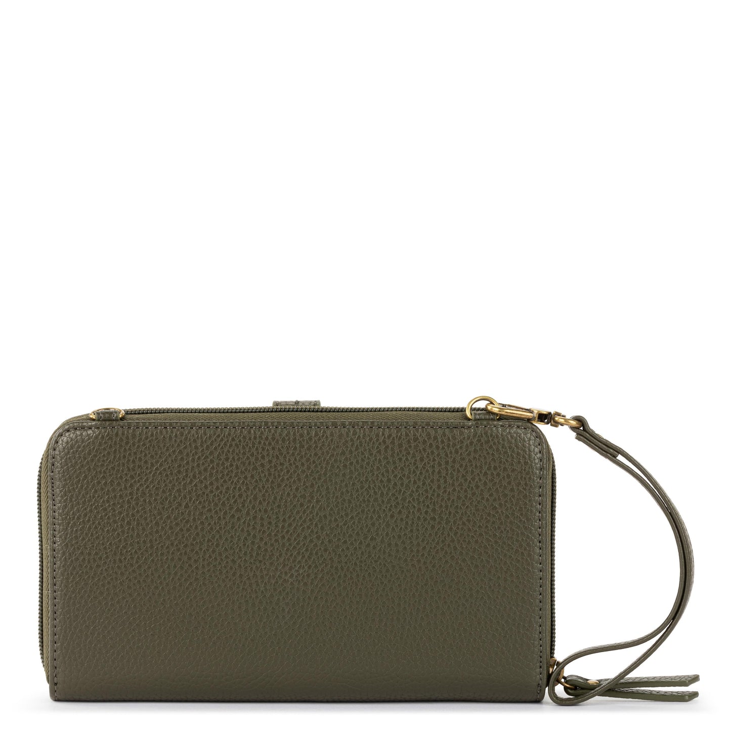 The Sak Iris Large Smartphone Crossbody Leather - |Moss Suede 2|