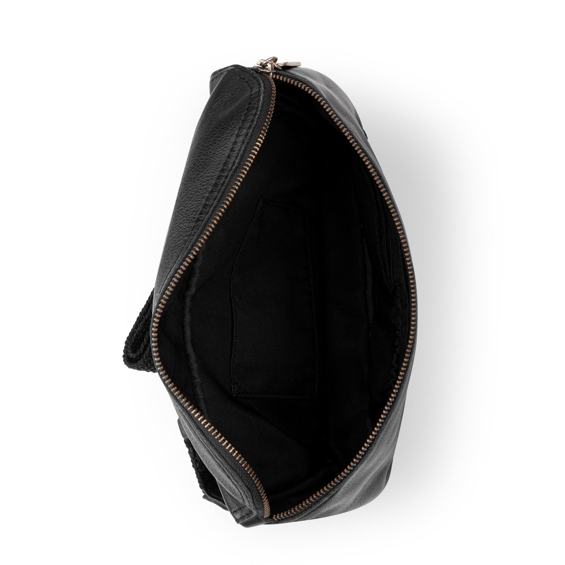 The Sak Caraway Large Belt Bag Leather - |Black|