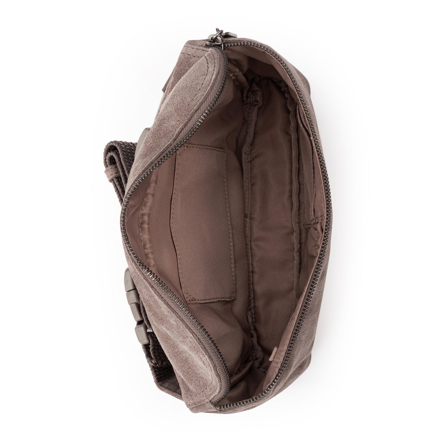 The Sak Caraway Large Belt Bag Leather - |Mushroom Suede|