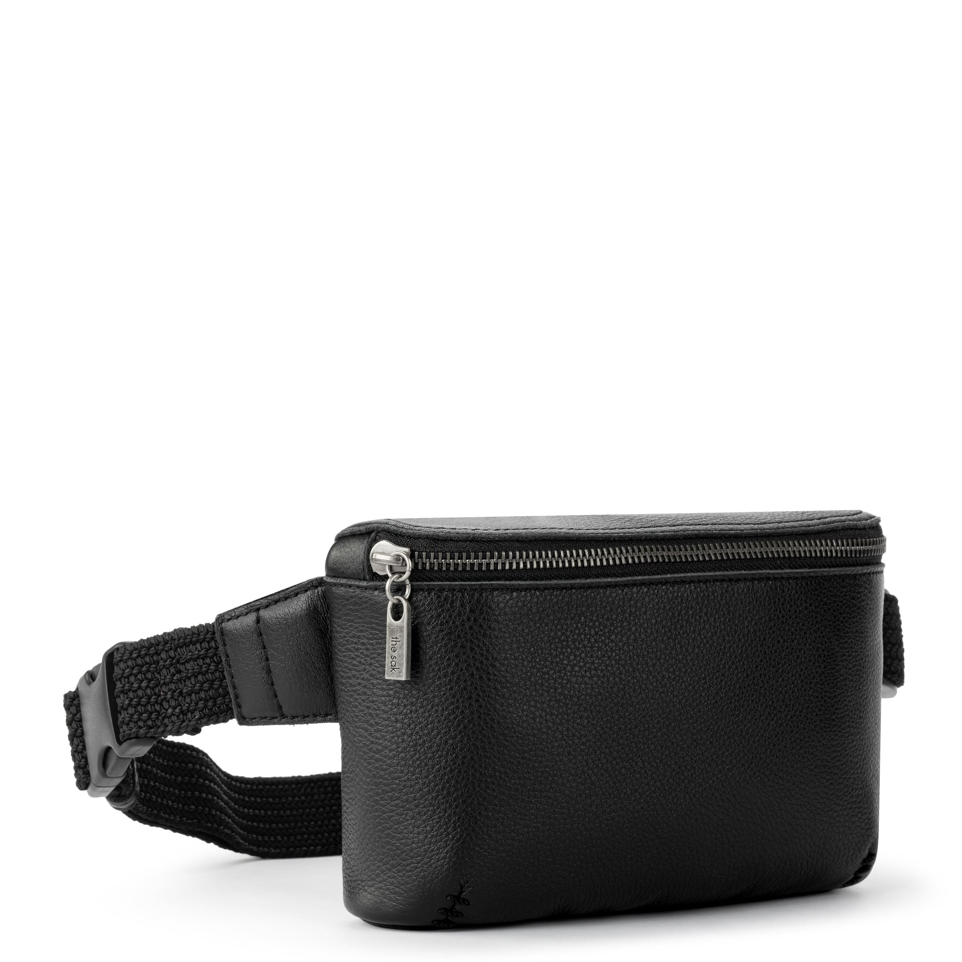 The Sak Caraway Small Belt Bag Leather - |Black|