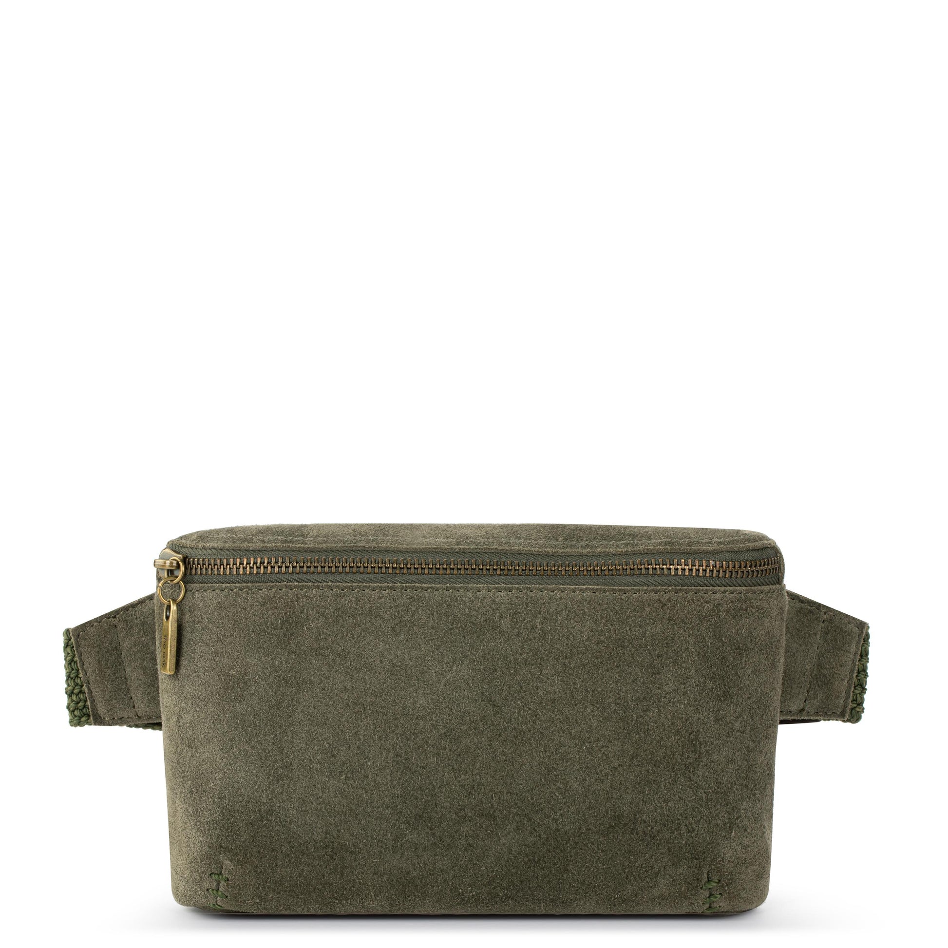 The Sak Caraway Small Belt Bag Leather - |Moss Suede|