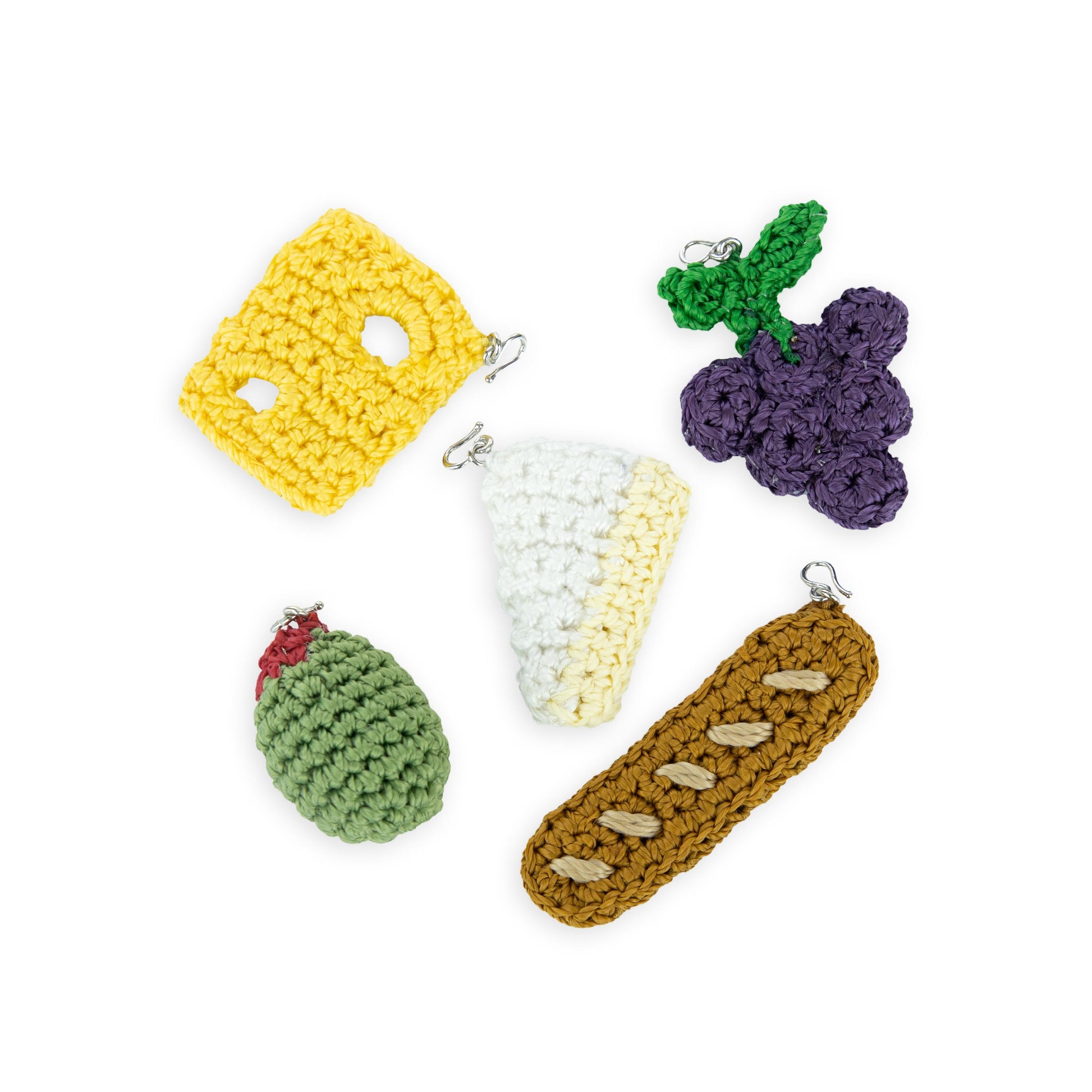 The Sak Yarnicharmz 5 Pack Crochet - |Charcuterie|