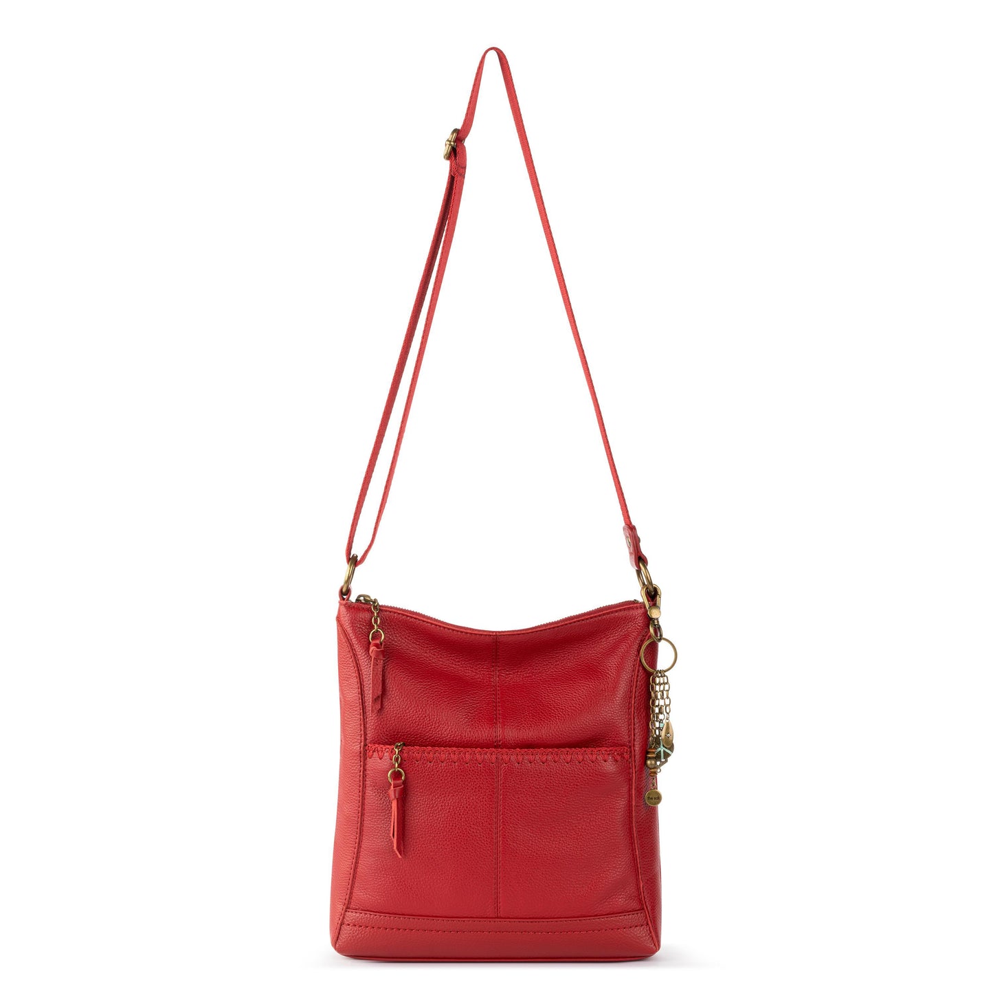 The Sak Lucia Crossbody Leather - |Scarlet Stitch|