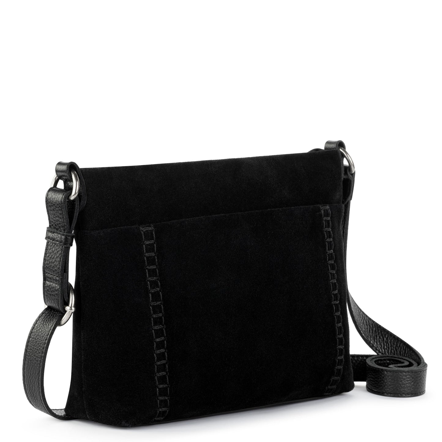 The Sak Melrose Crossbody Leather - |Black Suede|
