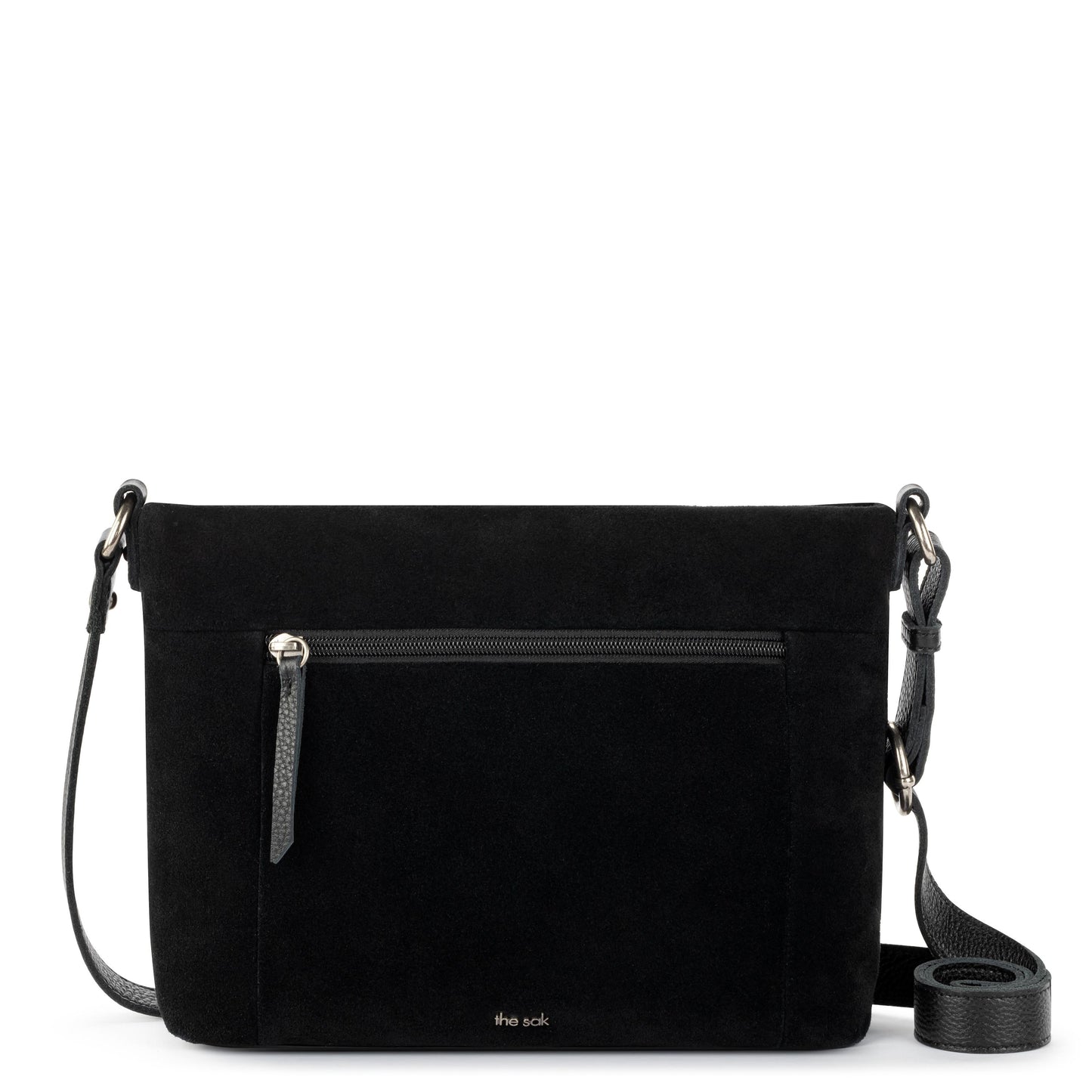 The Sak Melrose Crossbody Leather - |Black Suede|