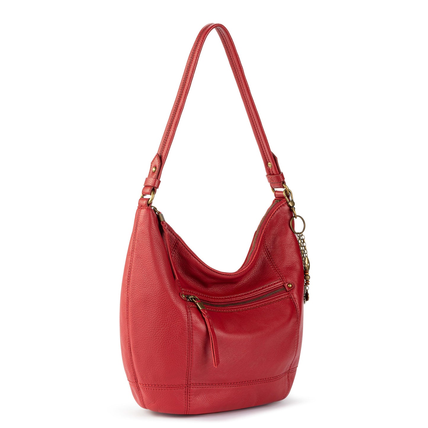 The Sak Sequoia Hobo Leather - |Scarlet|