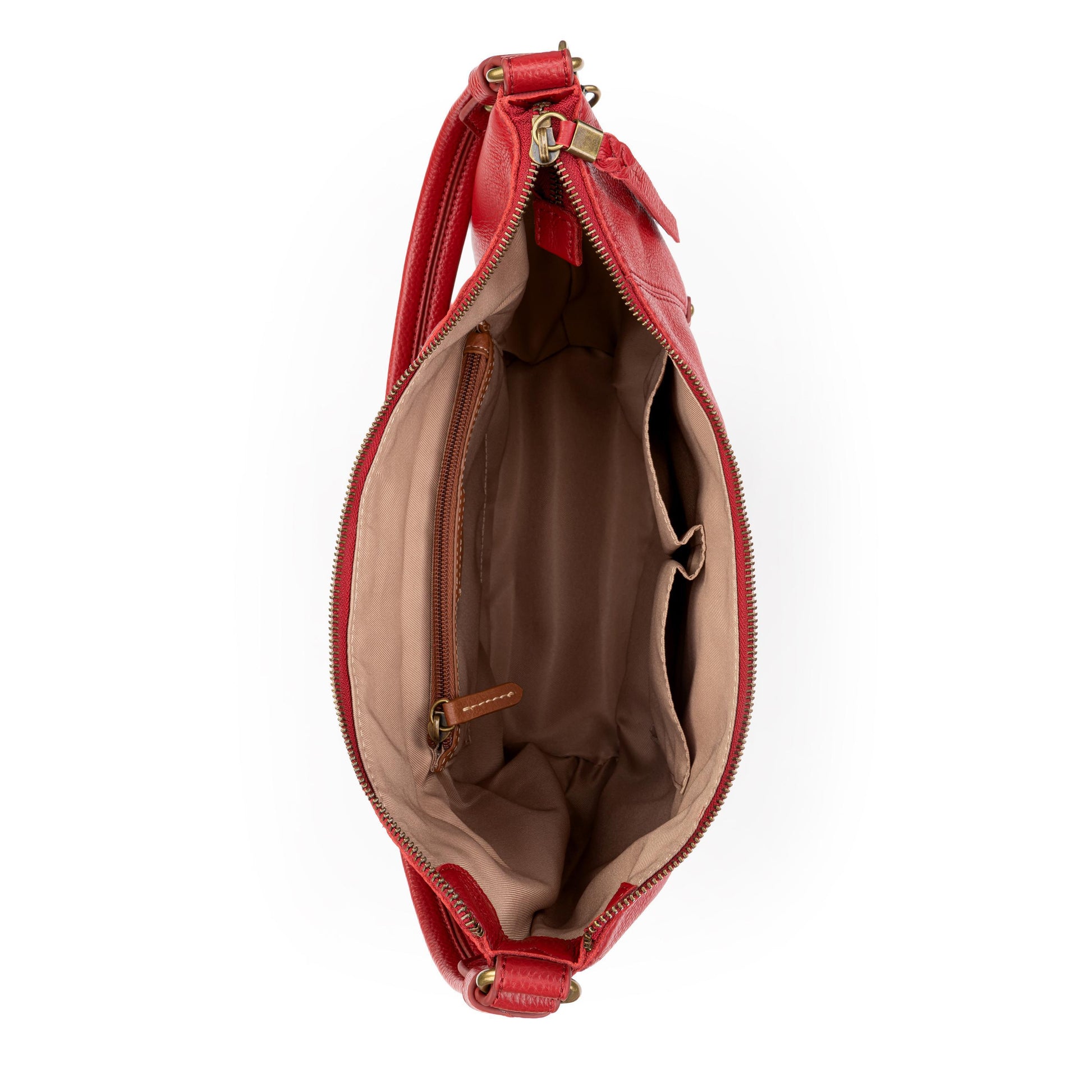 The Sak Sequoia Hobo Leather - |Scarlet|