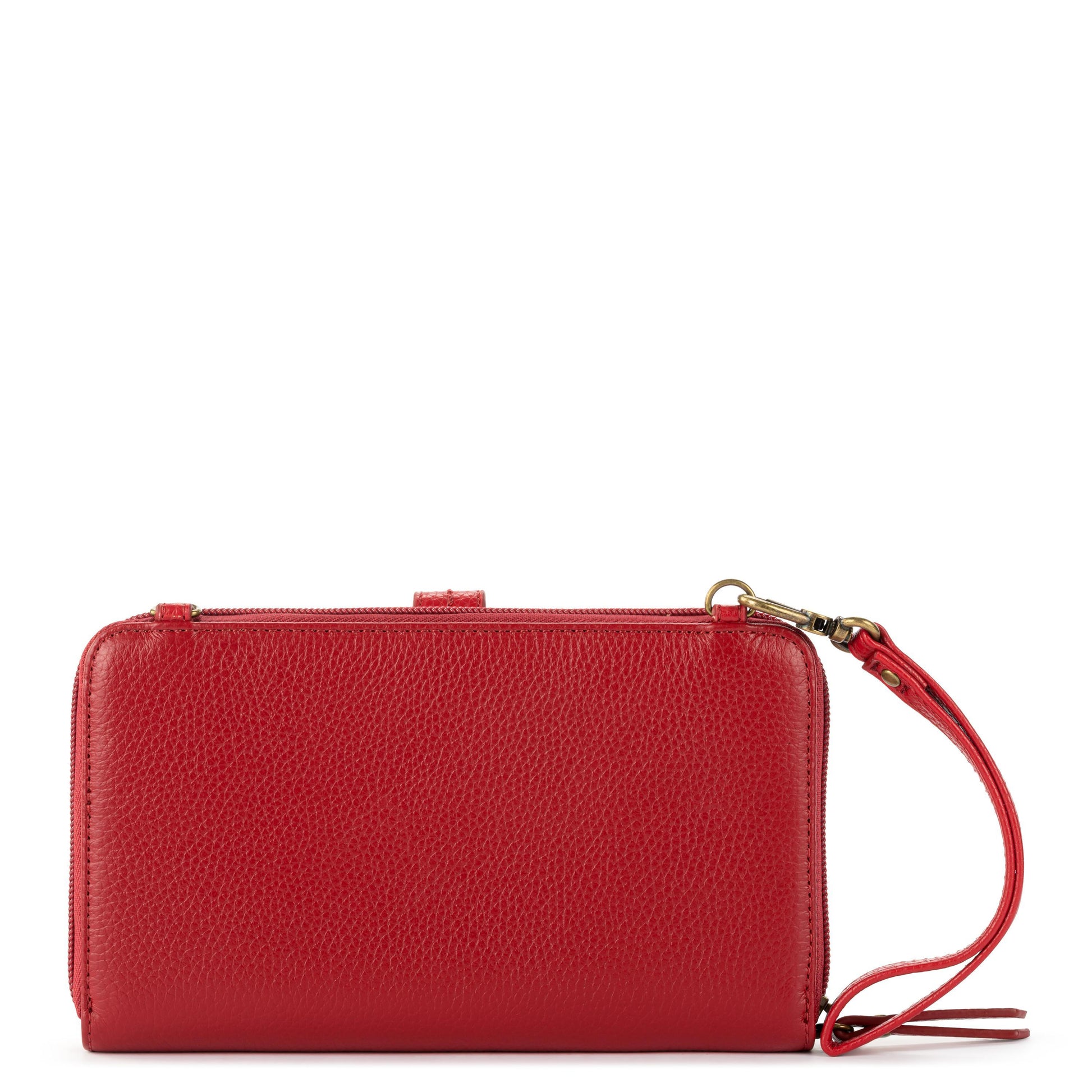 The Sak Iris Large Smartphone Crossbody Leather - |Scarlet|