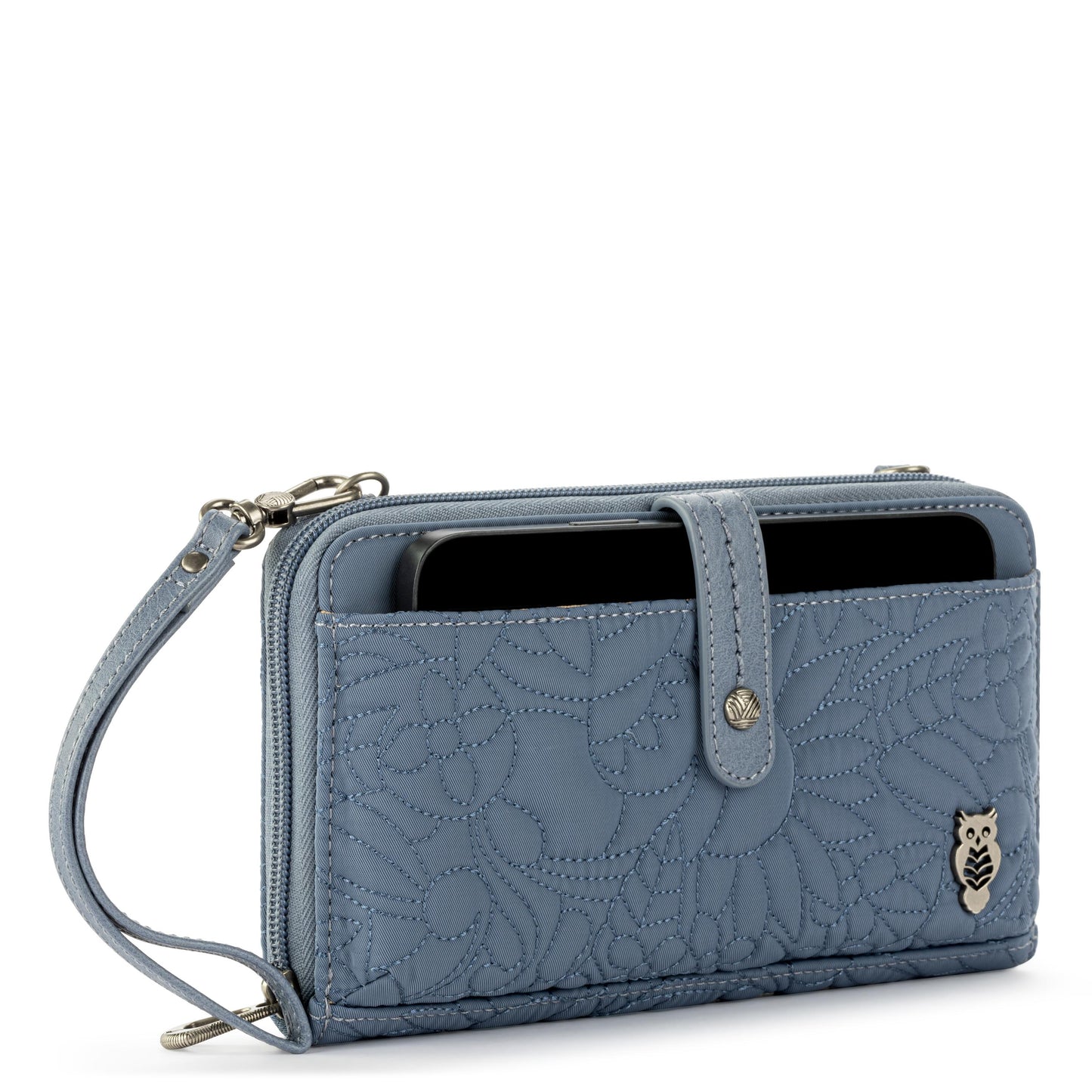 Sakroots Large Smartphone Crossbody EcoTwill - |Maritime Spirit Desert Quilted|