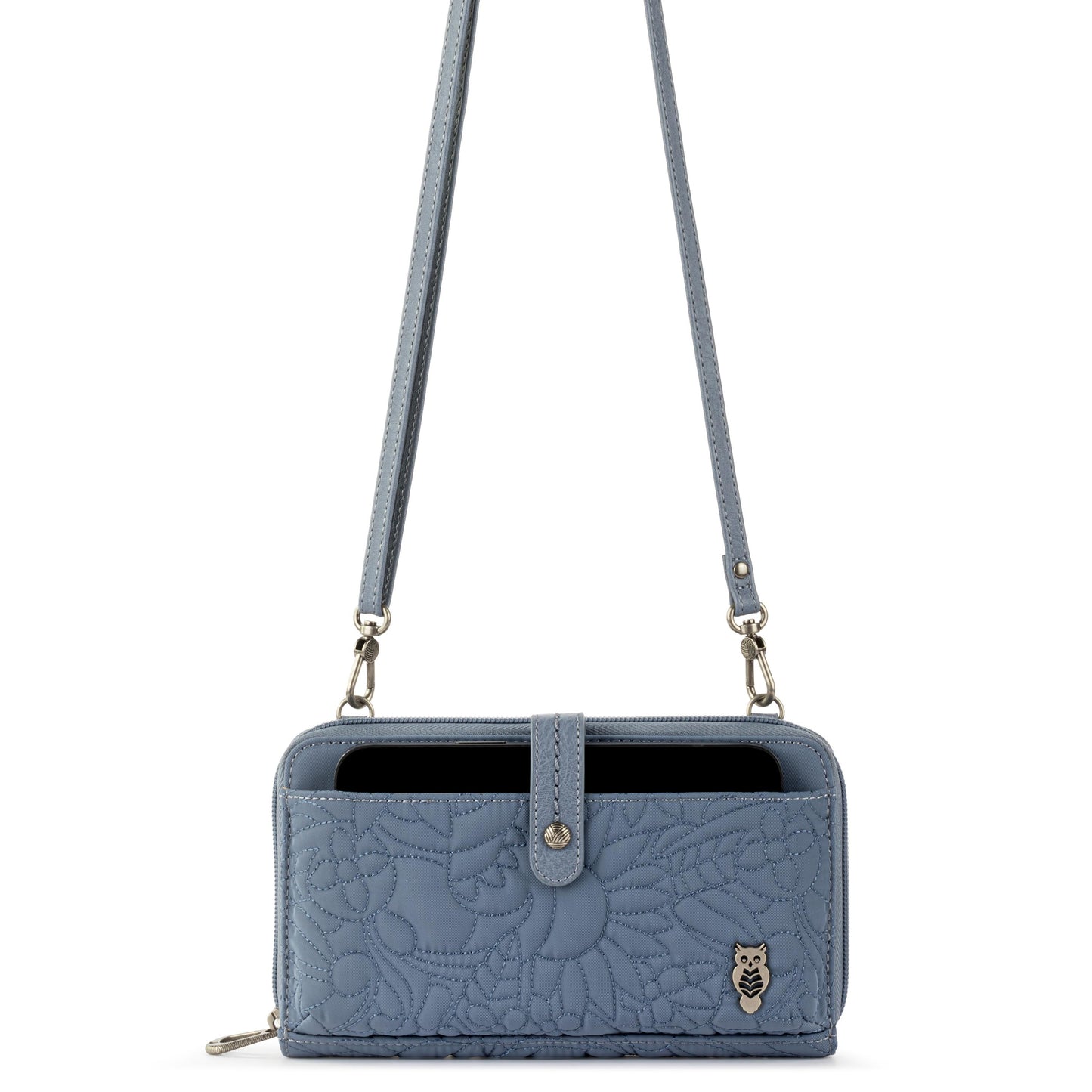 Sakroots Large Smartphone Crossbody EcoTwill - |Maritime Spirit Desert Quilted|