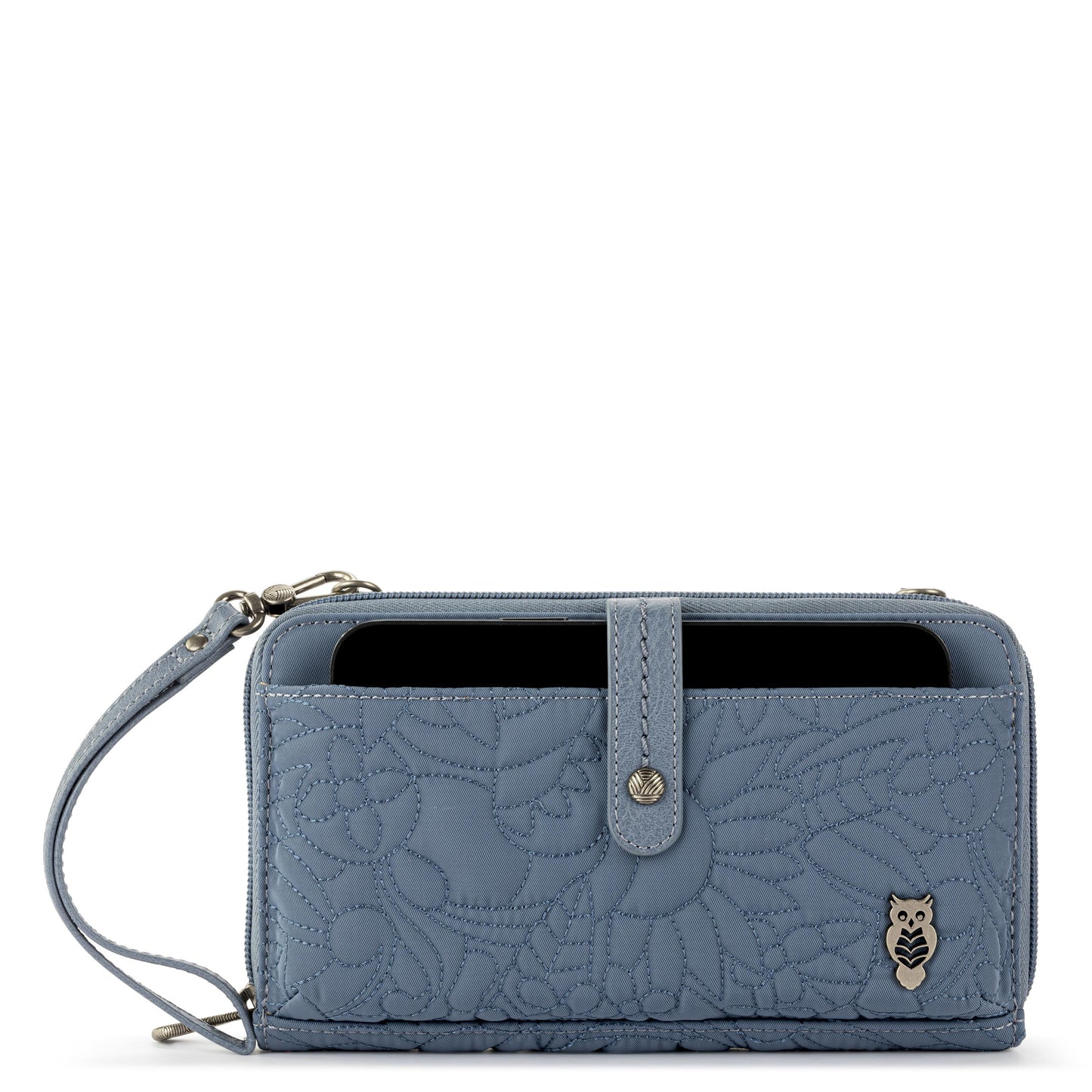 Sakroots Large Smartphone Crossbody EcoTwill - |Maritime Spirit Desert Quilted|