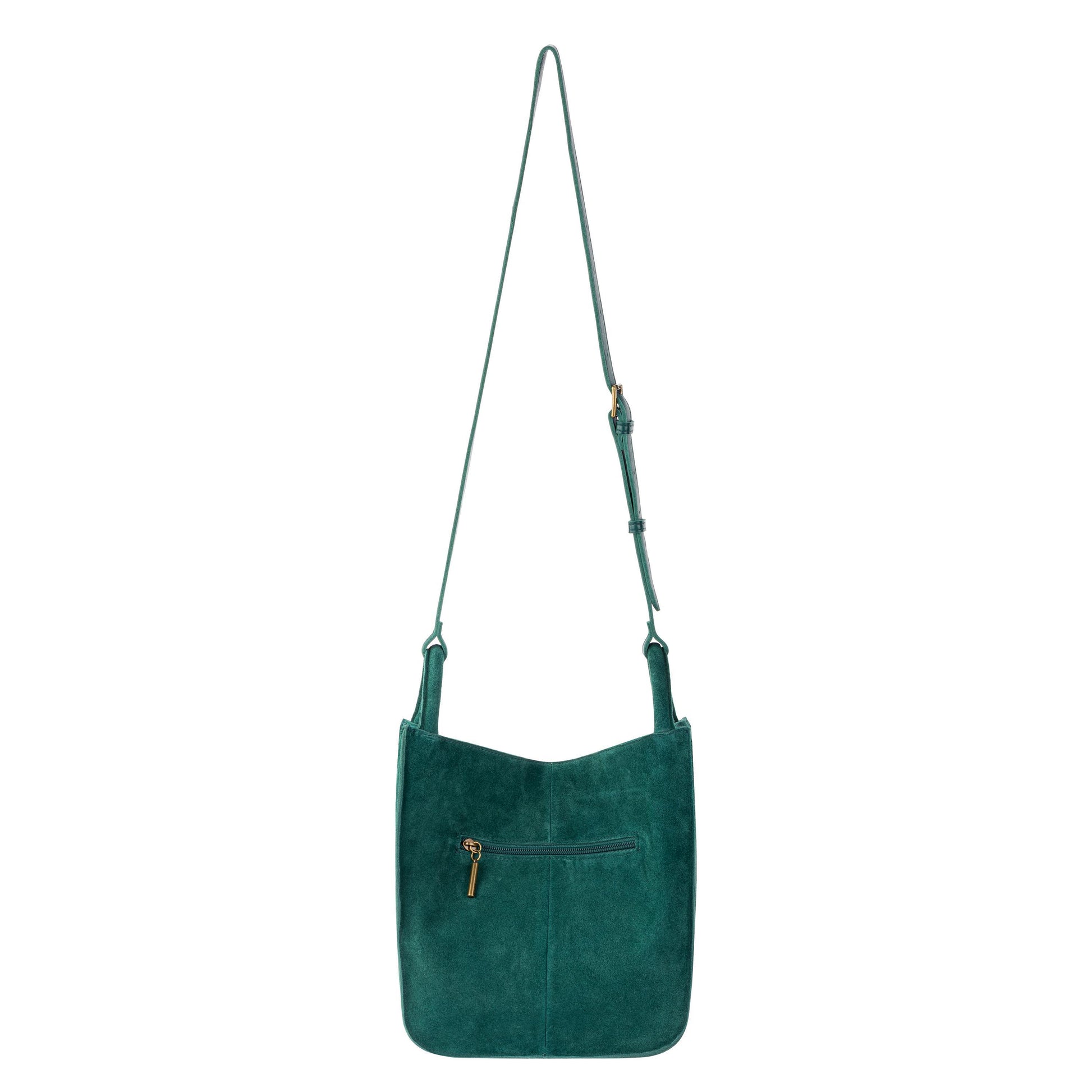 The Sak Los Feliz Slouchy Crossbody Leather - |Pine Suede|
