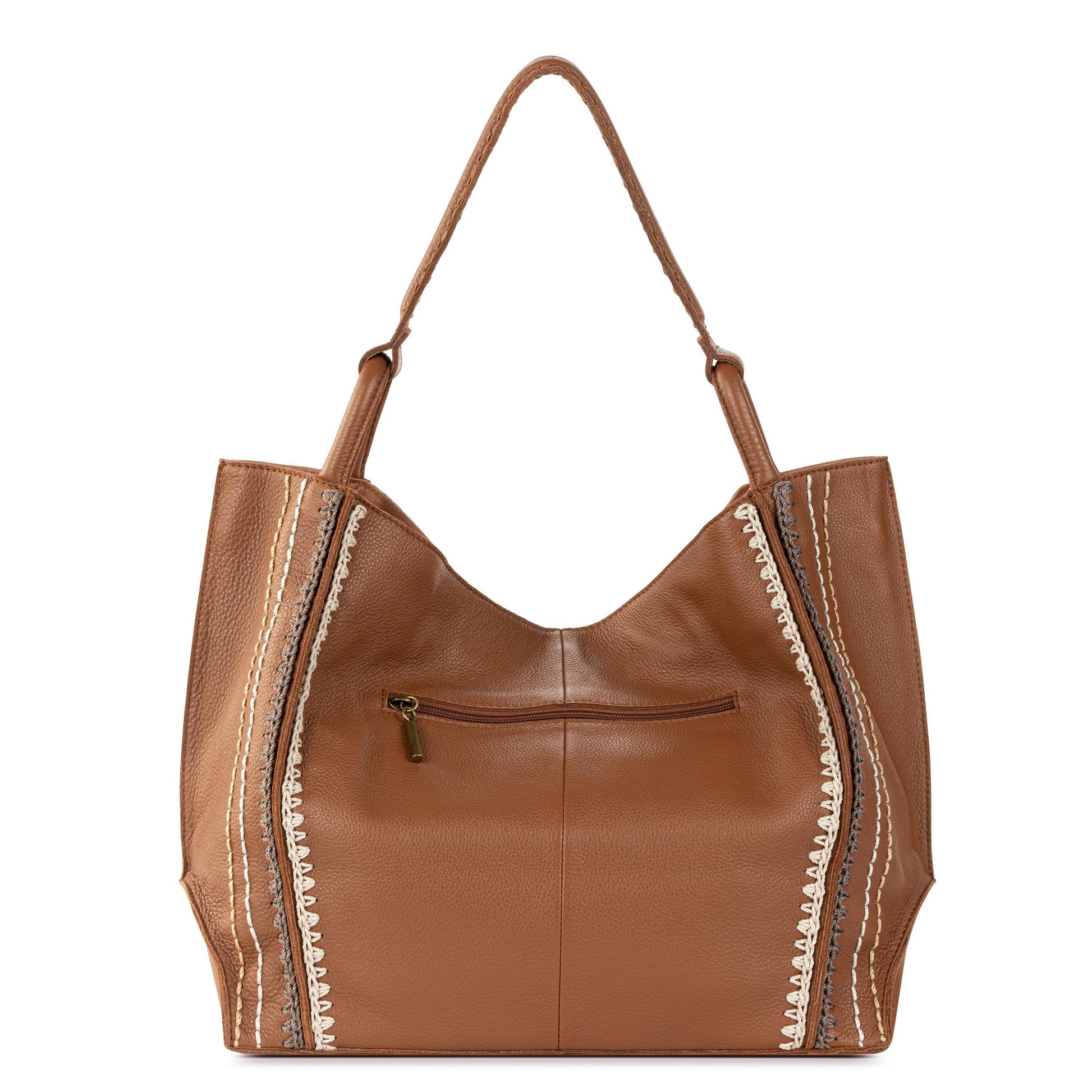 The Sak Los Feliz Slouchy Large Tote Leather - |Tobacco Neutral Seminyak|