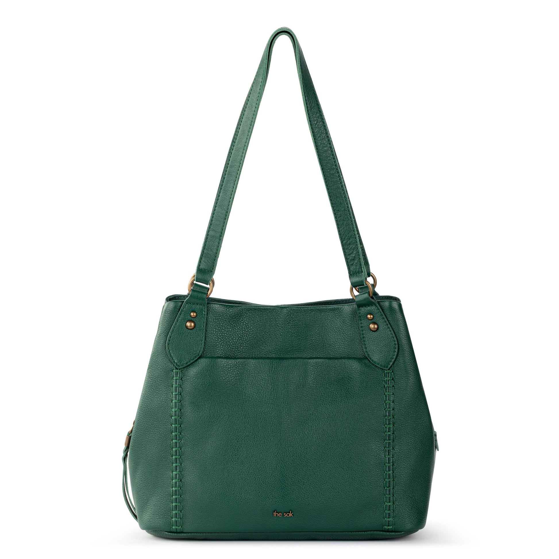 The Sak Melrose Satchel Leather - |Pine|