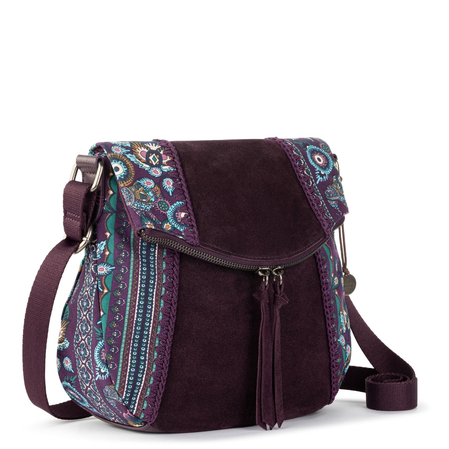 The Sak Silverlake Crossbody Leather - |Violet Tapestry World|