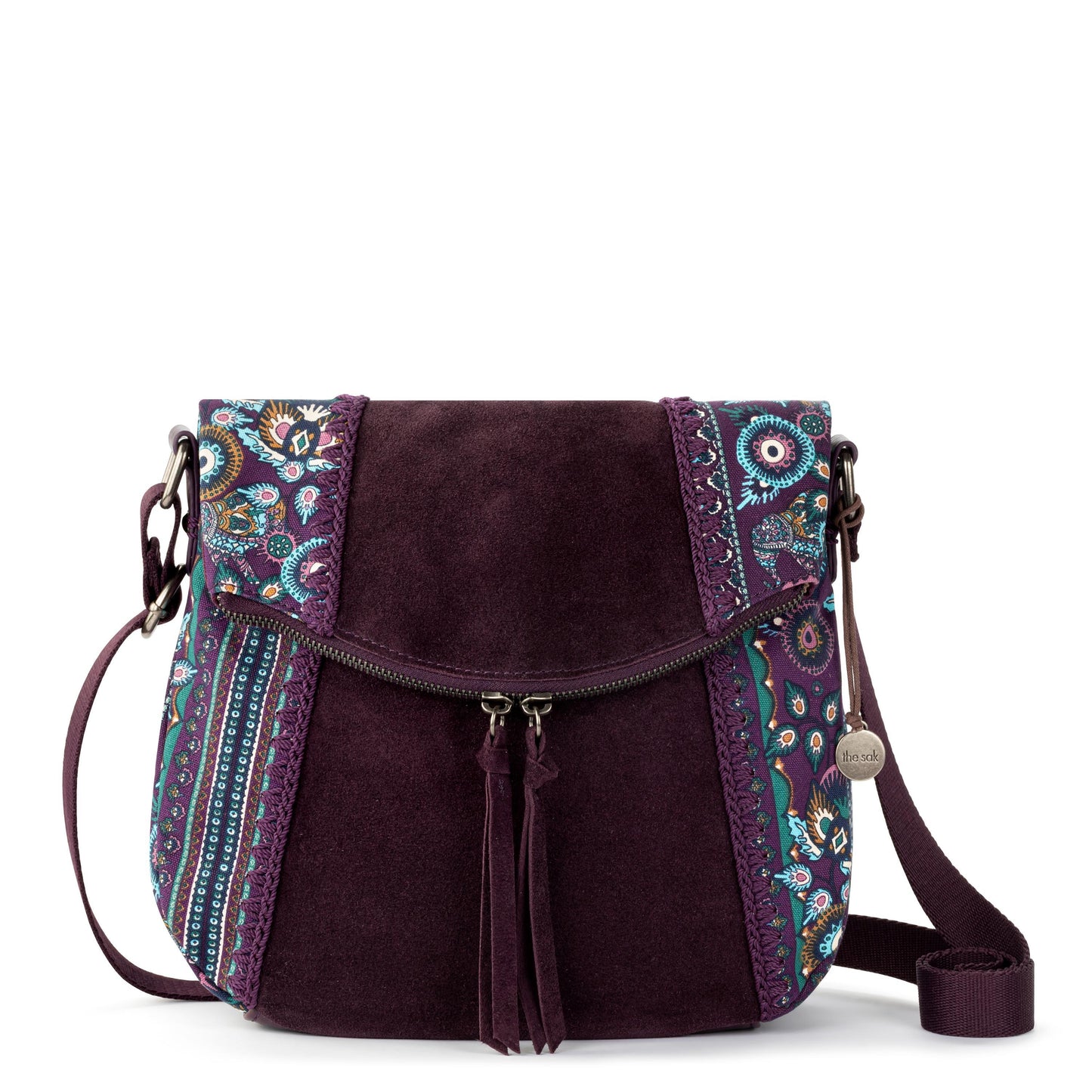 The Sak Silverlake Crossbody Leather - |Violet Tapestry World|