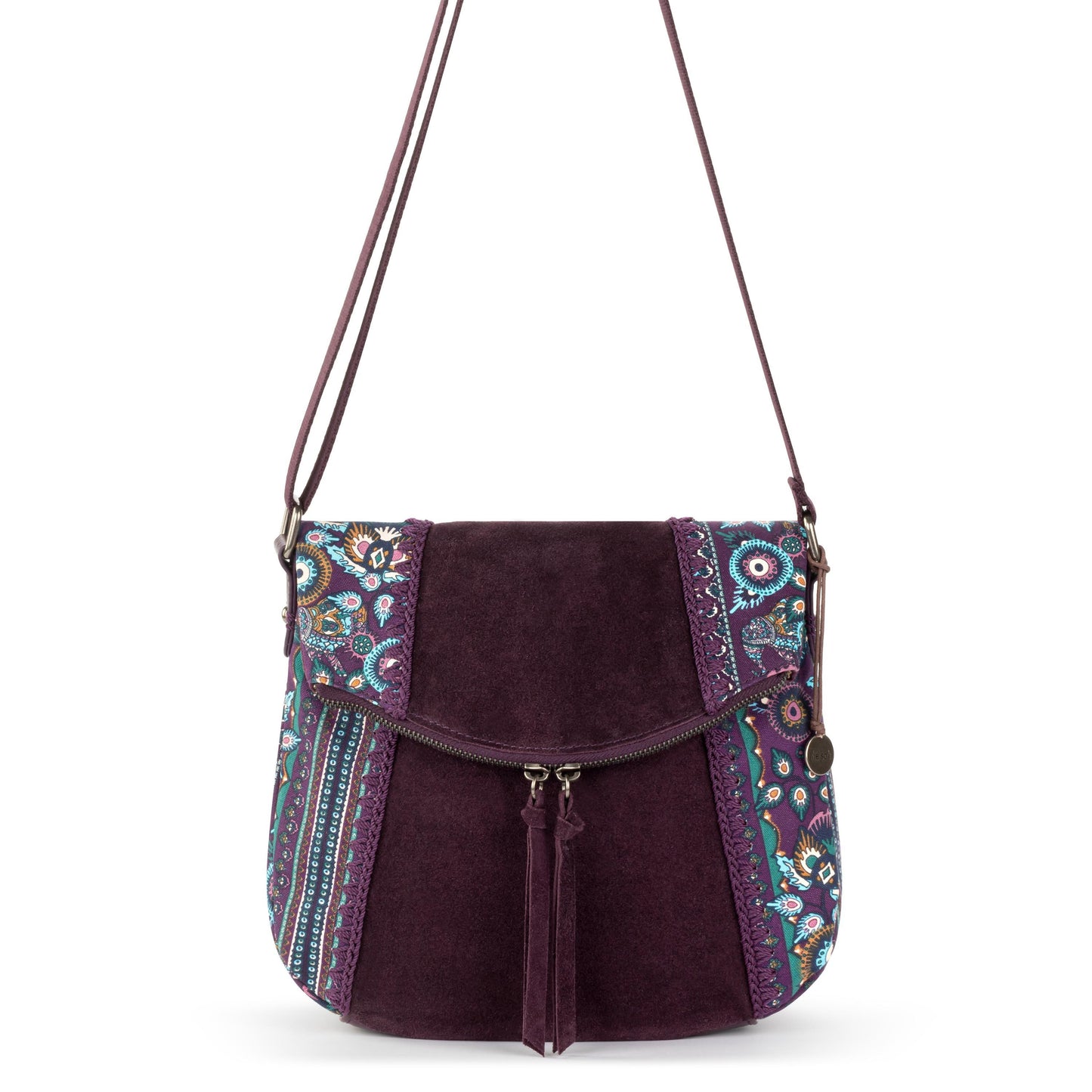 The Sak Silverlake Crossbody Leather - |Violet Tapestry World|
