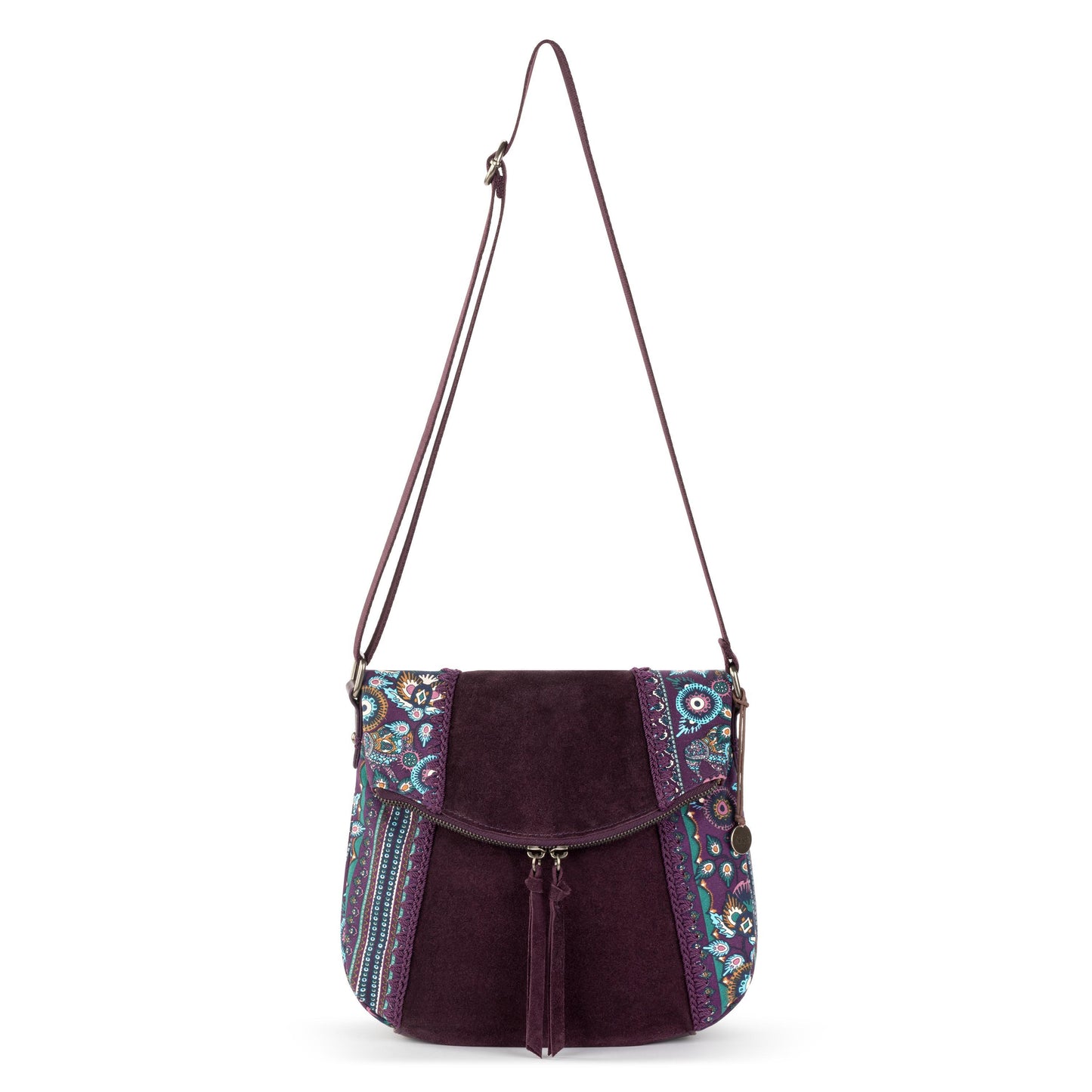 The Sak Silverlake Crossbody Leather - |Violet Tapestry World|