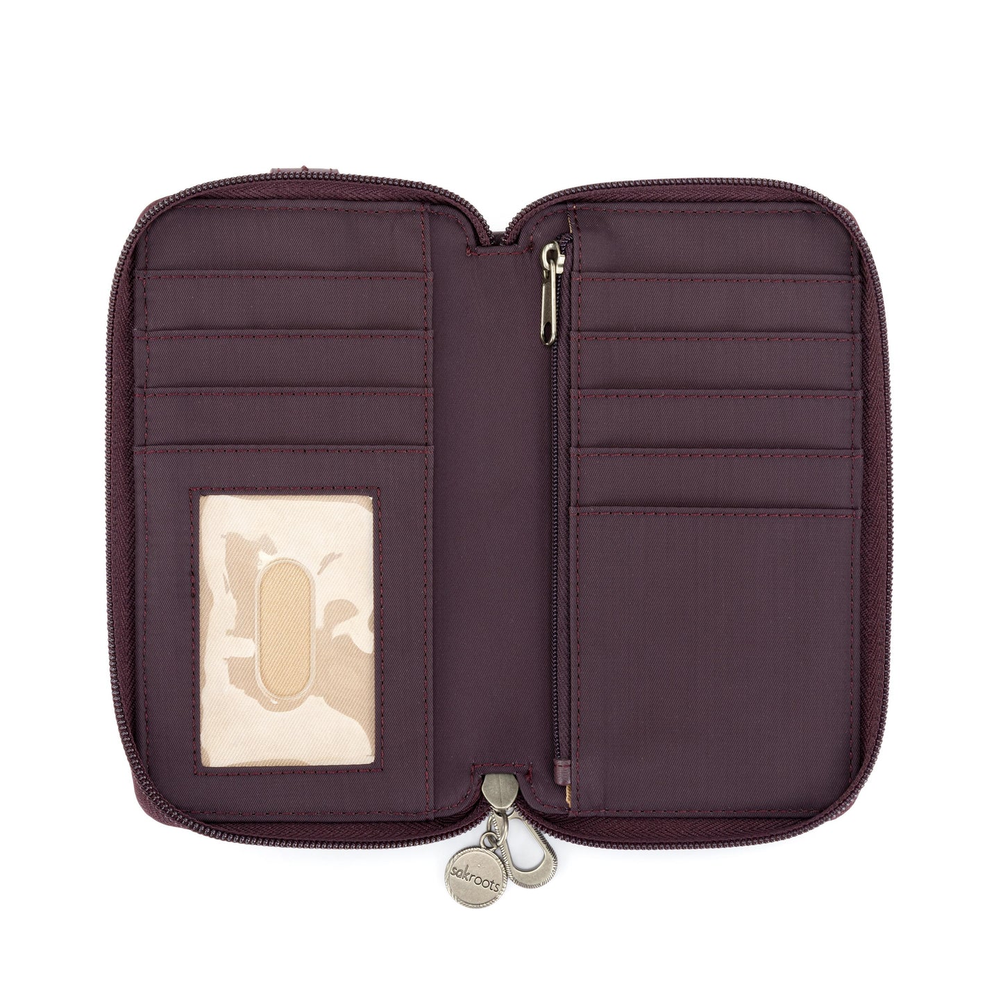 Sakroots Salinas Smartphone Crossbody EcoTwill - |Aubergine Spirit Desert Quilted|