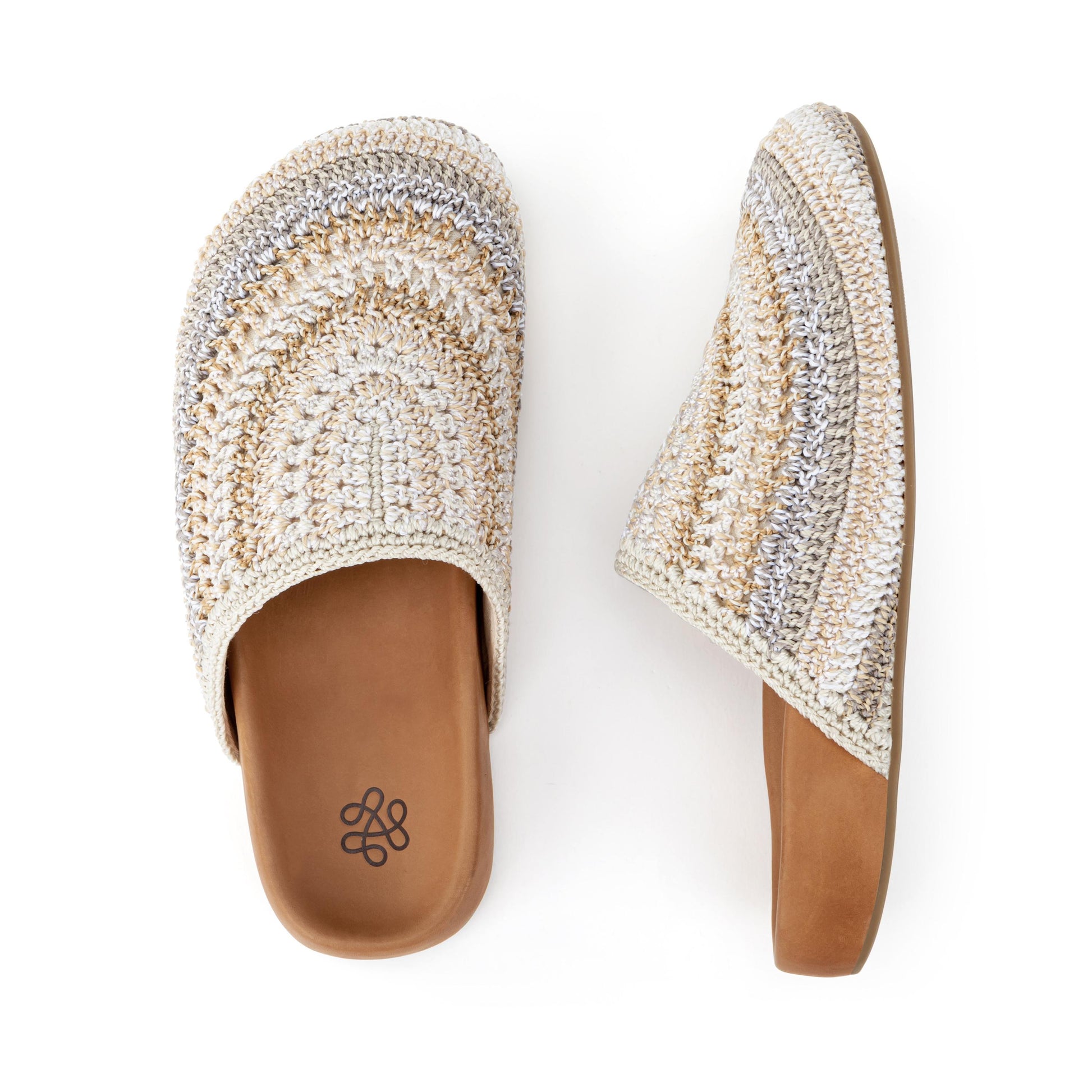 The Sak Bolinas Clog Crochet - |Sand Stripe|