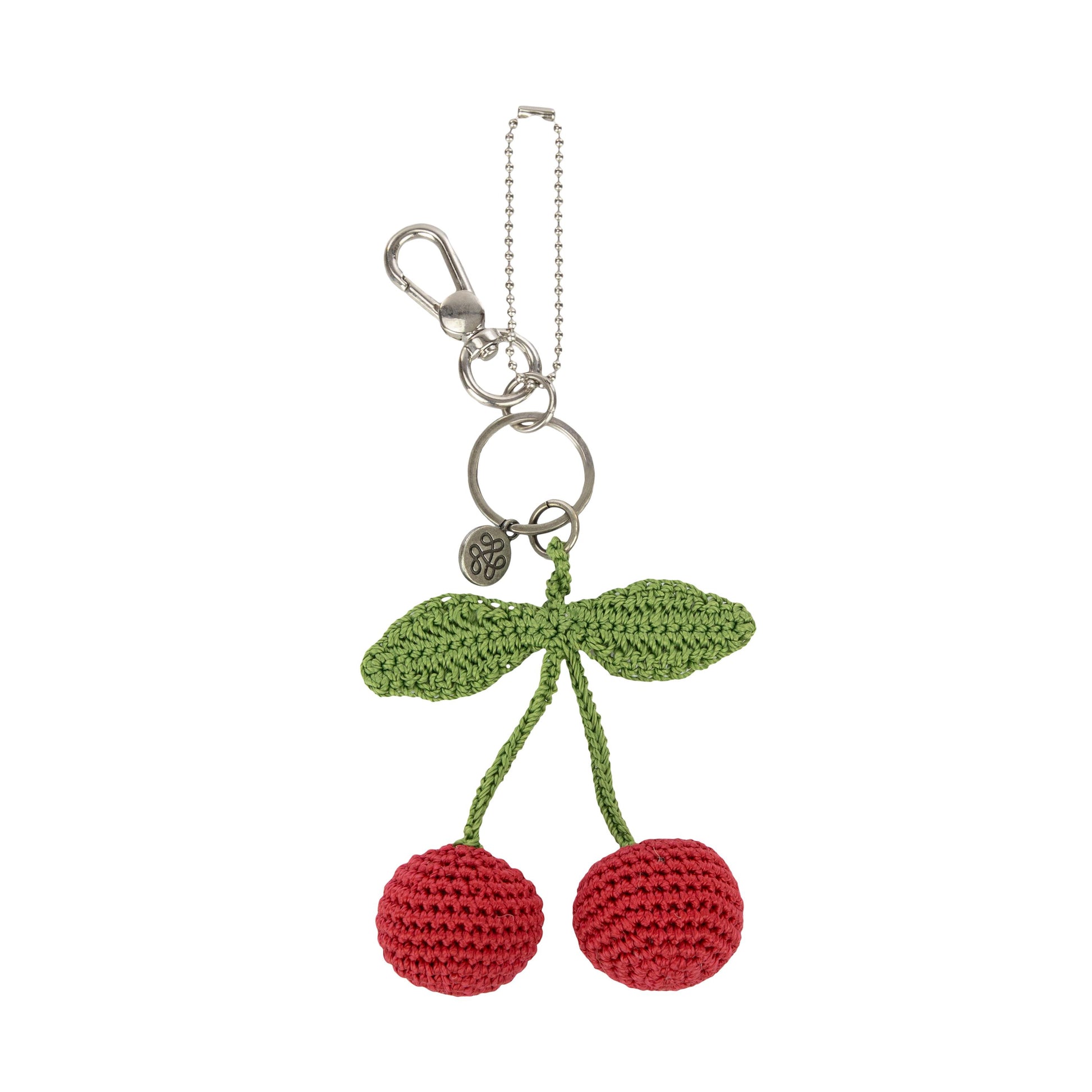 The Sak Yarnicharmz Food Dangle Crochet - |Cherries|