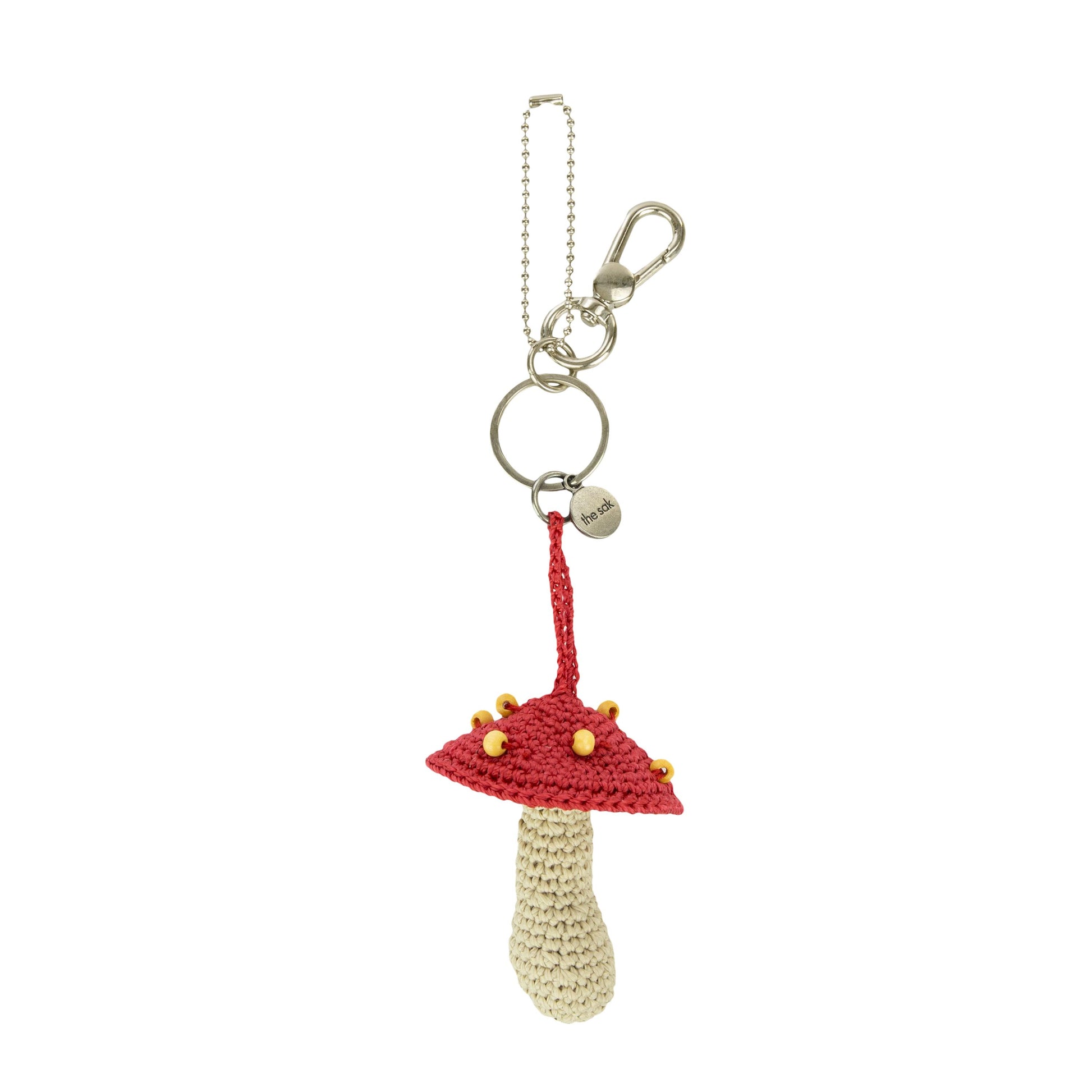 The Sak Yarnicharmz Food Dangle Crochet - |Mushroom|