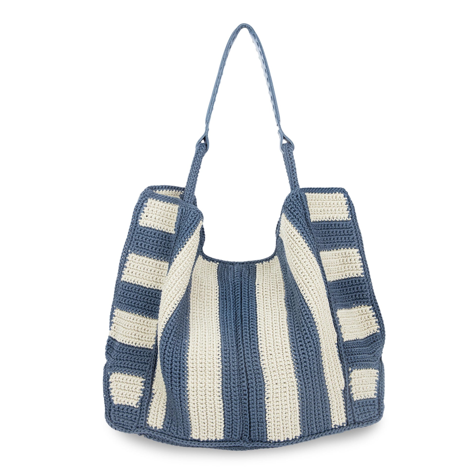 The Sak Los Feliz Slouchy Large Tote Crochet - |Maritime Stripe|