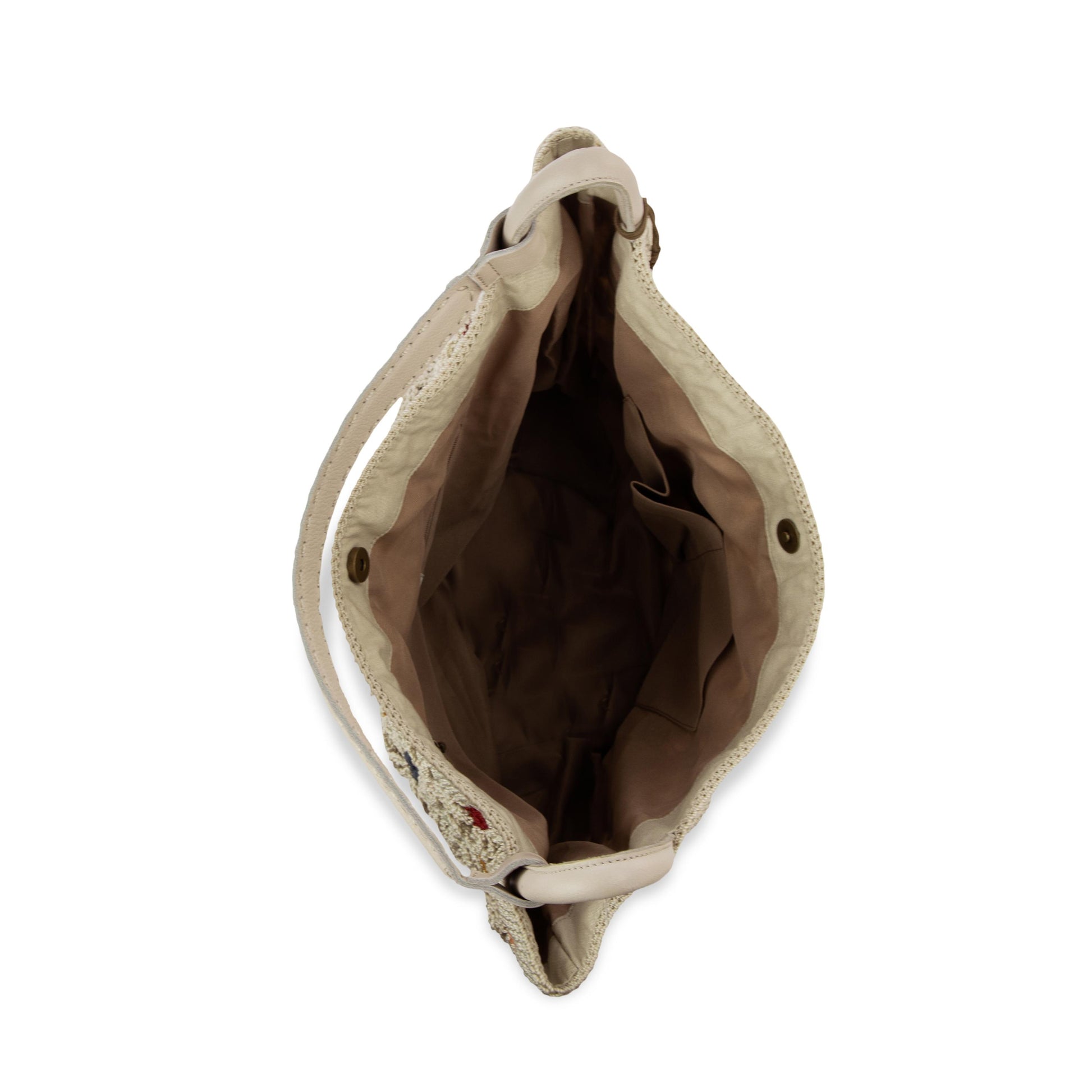 The Sak Los Feliz Slouchy Large Tote Crochet - |Natural Multi Flowers|