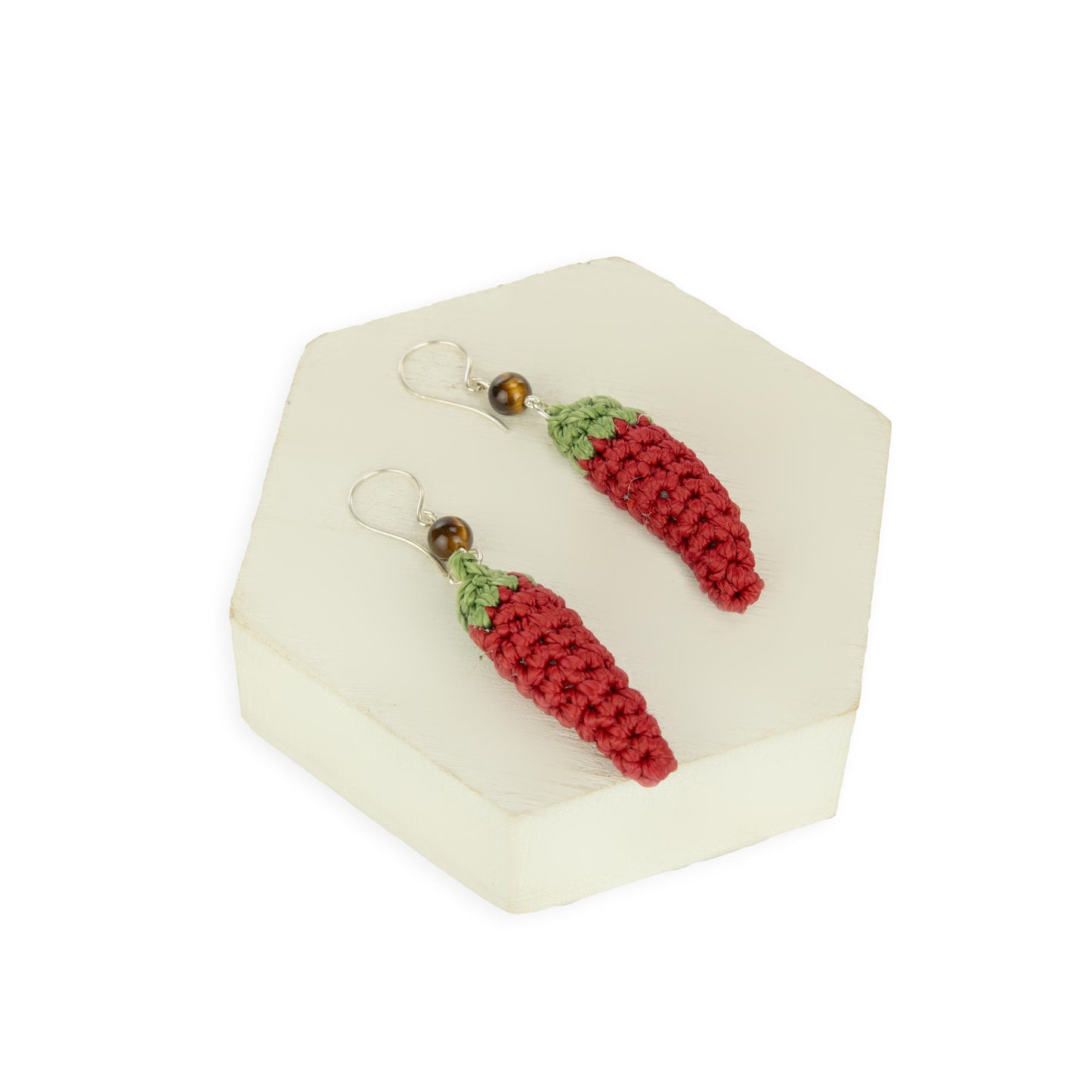 The Sak Cyrus Charm Earrings - |Chili Peppers|