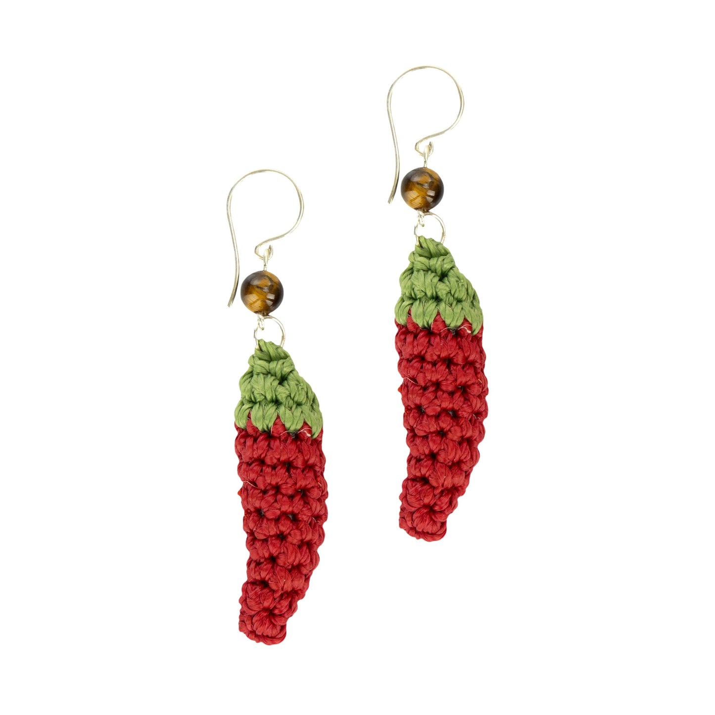 The Sak Cyrus Charm Earrings - |Chili Peppers|