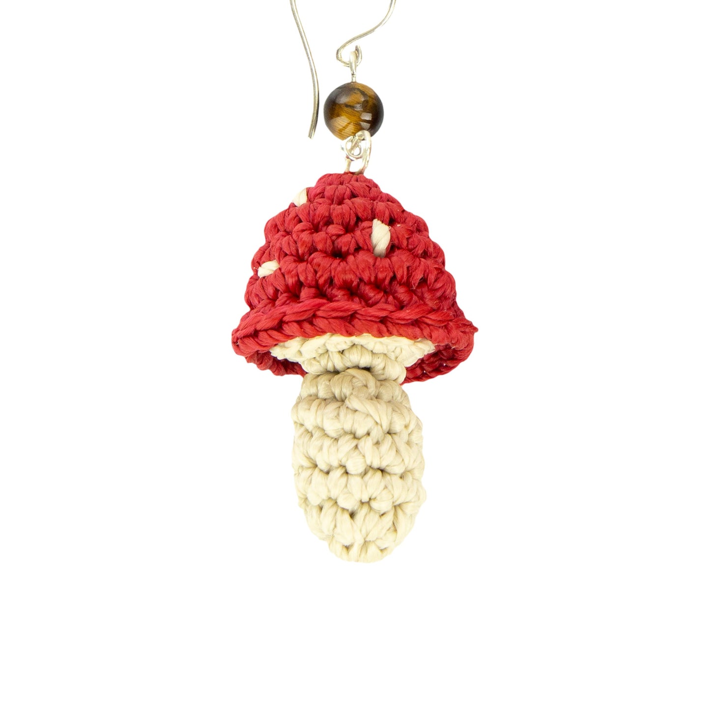 The Sak Cyrus Charm Earrings - |Red Mushroom|