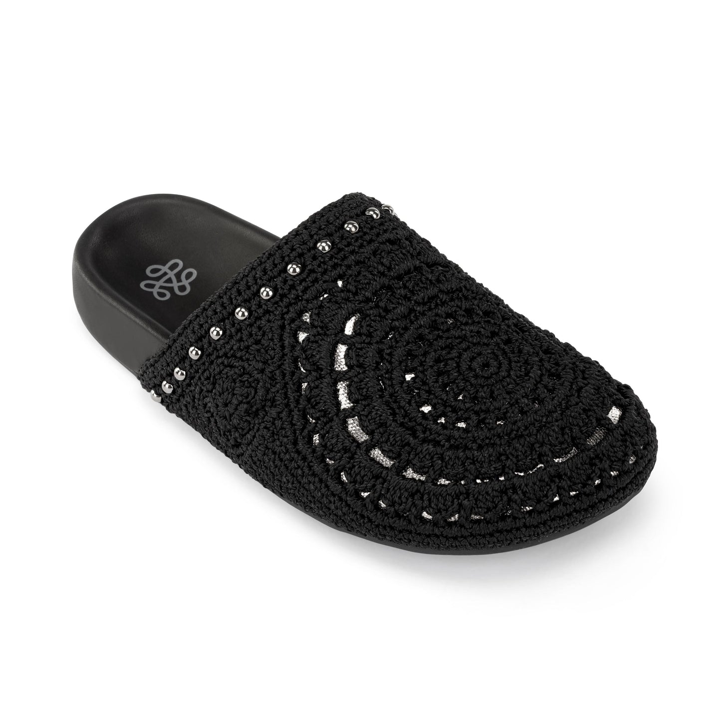 The Sak Bolinas Clog Crochet - |Black Medallion|