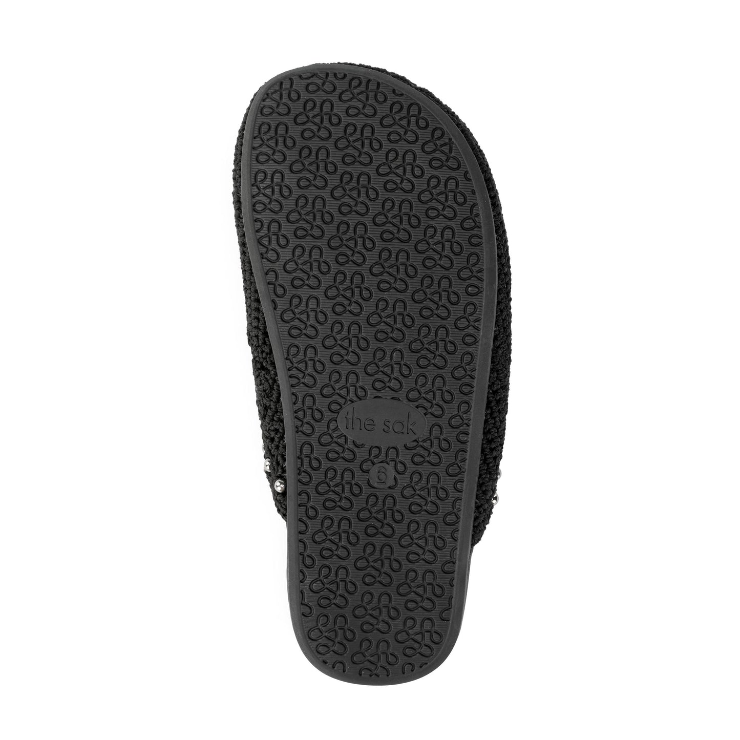 The Sak Bolinas Clog Crochet - |Black Medallion|