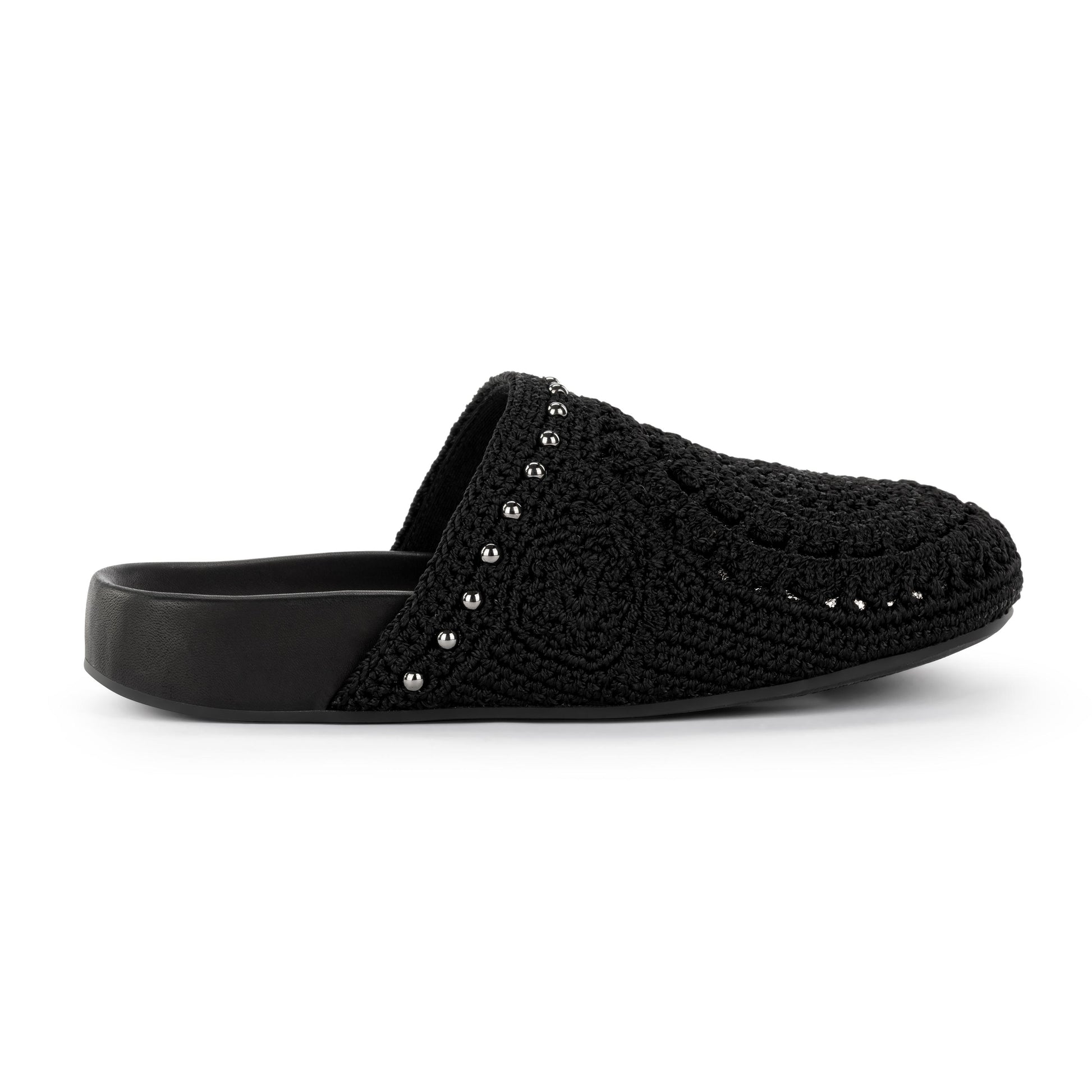 The Sak Bolinas Clog Crochet - |Black Medallion|
