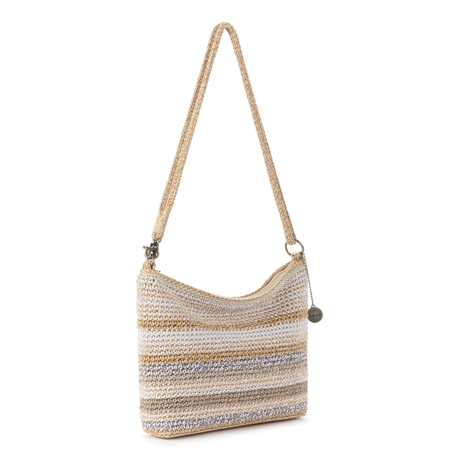 The Sak Lumi Crossbody Crochet - |Sand Stripe|