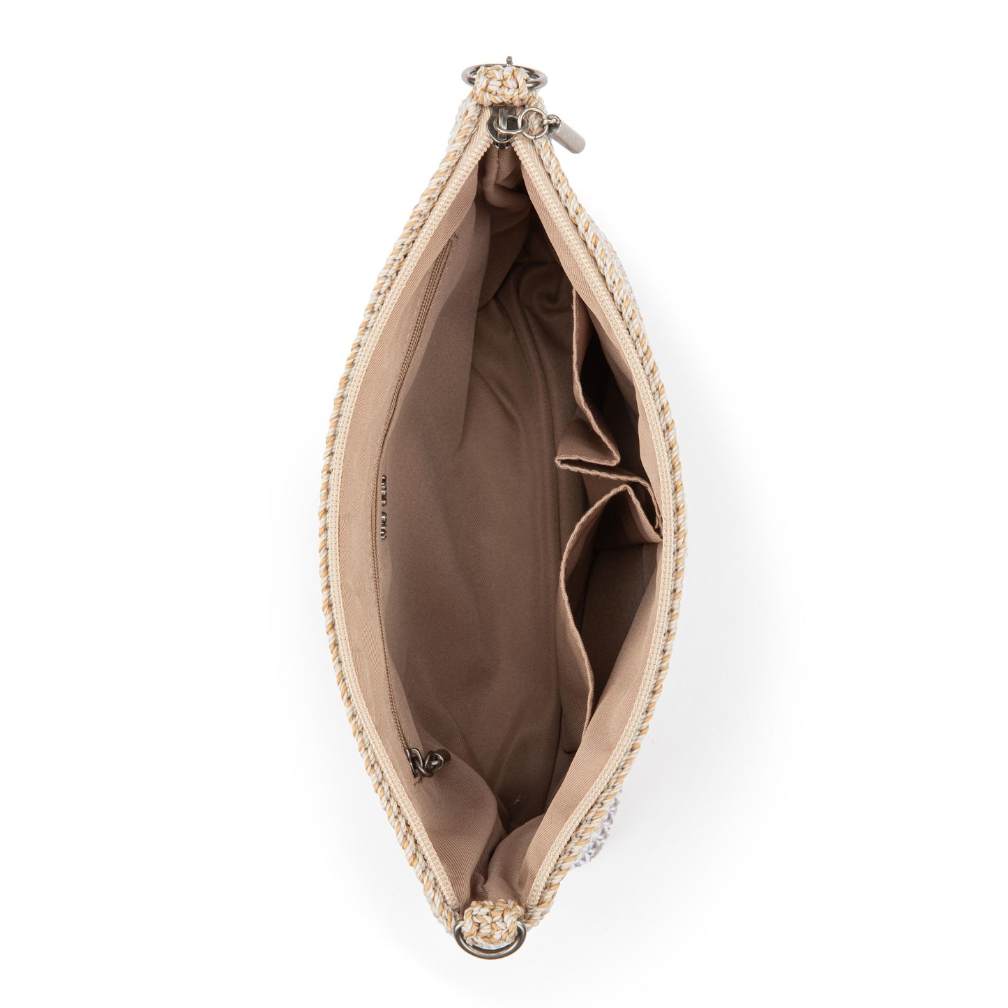 The Sak Lumi Crossbody Crochet - |Sand Stripe|