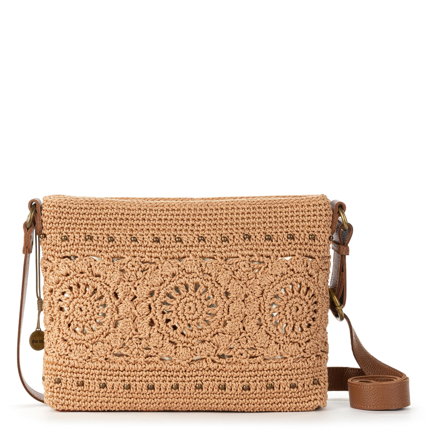 The Sak Melrose Crossbody Crochet - |Bamboo Medallion|