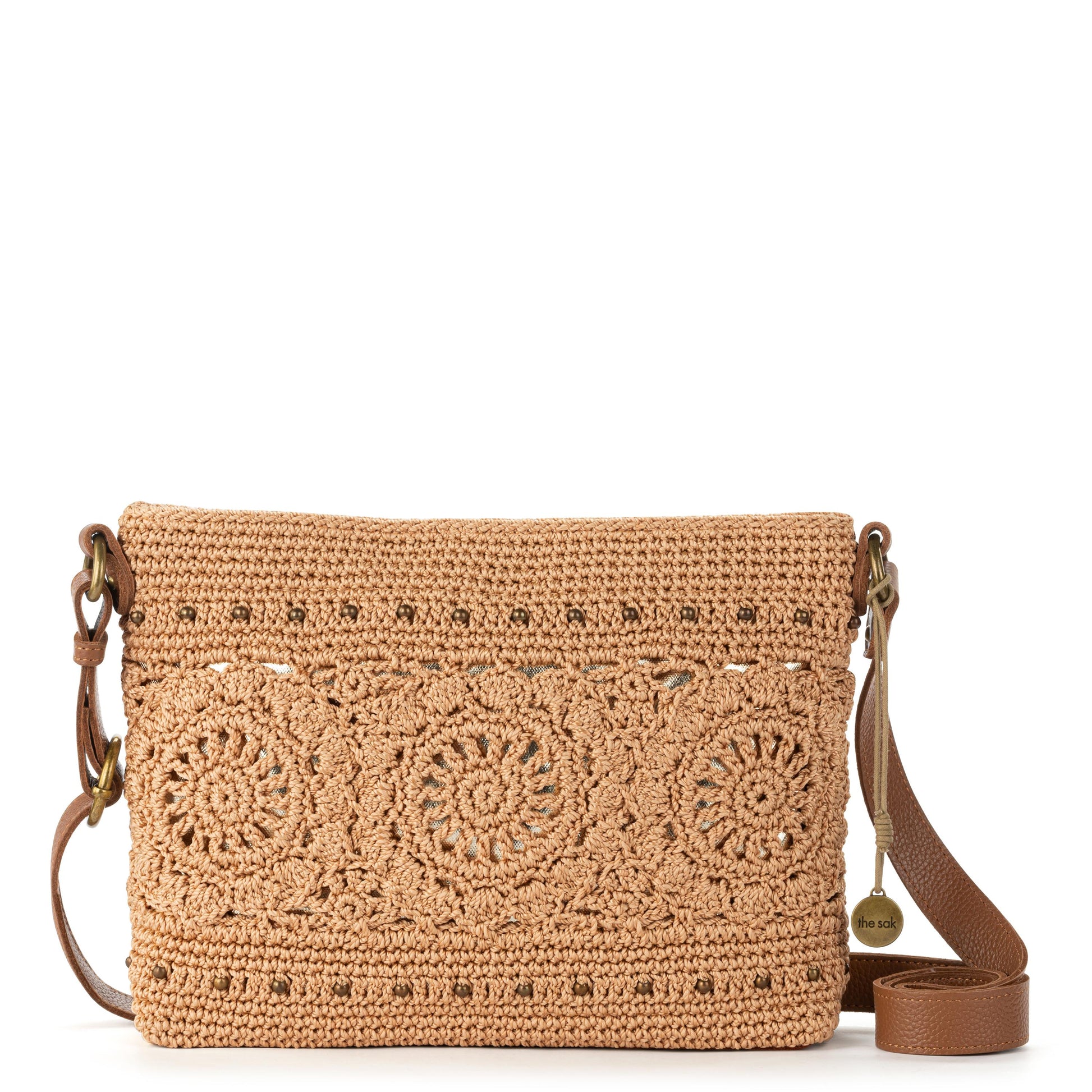 The Sak Melrose Crossbody Crochet - |Bamboo Medallion|