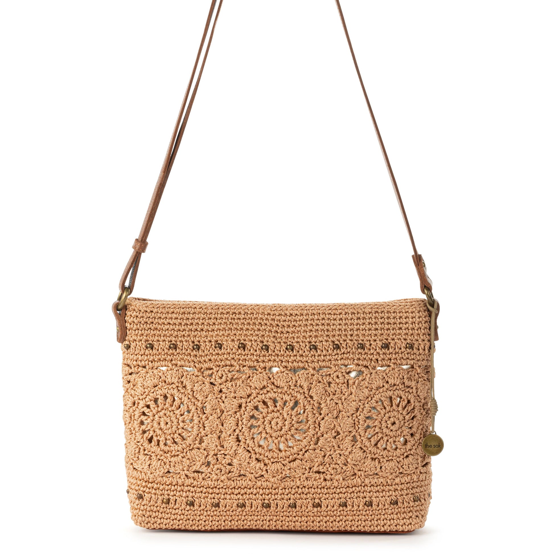 The Sak Melrose Crossbody Crochet - |Bamboo Medallion|