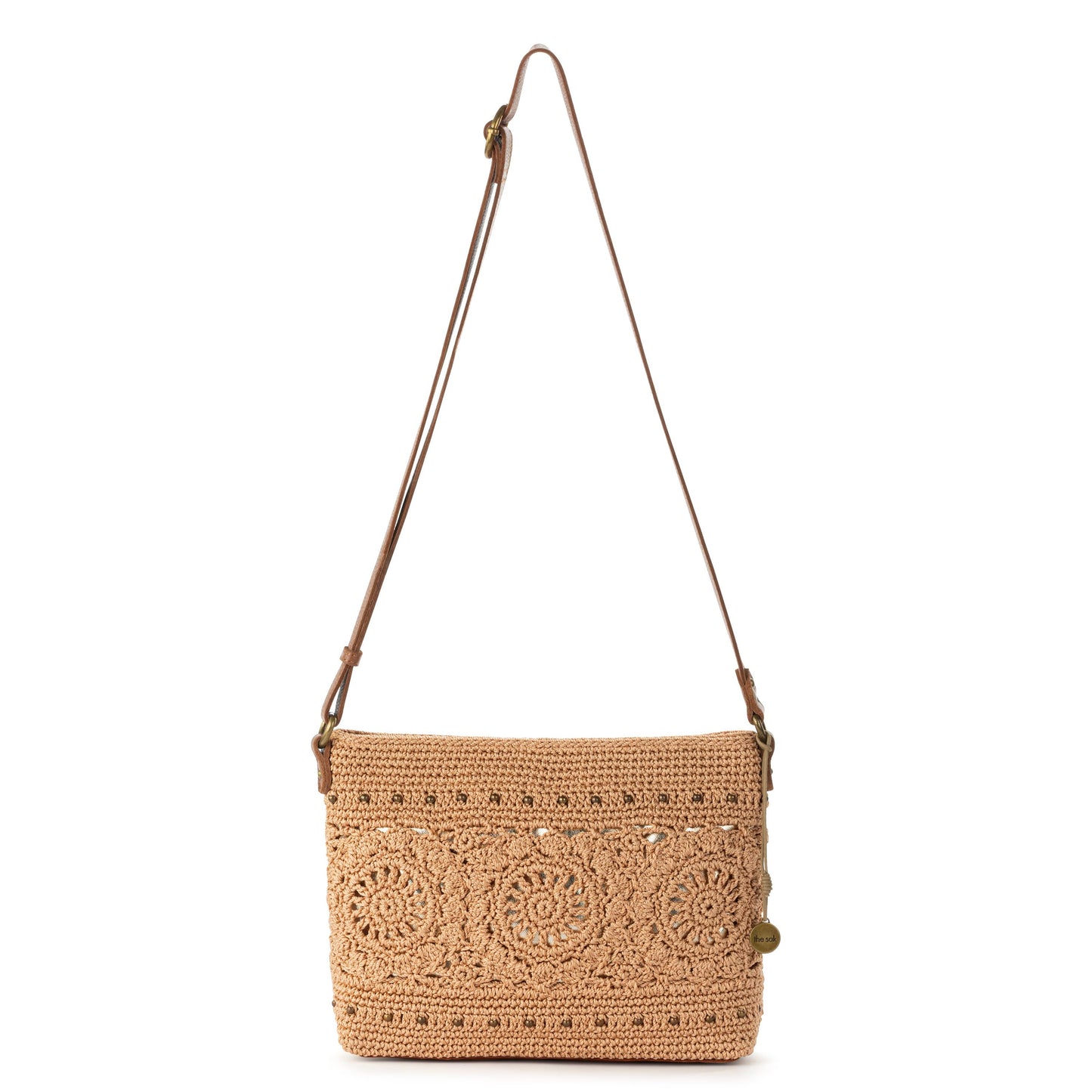The Sak Melrose Crossbody Crochet - |Bamboo Medallion|