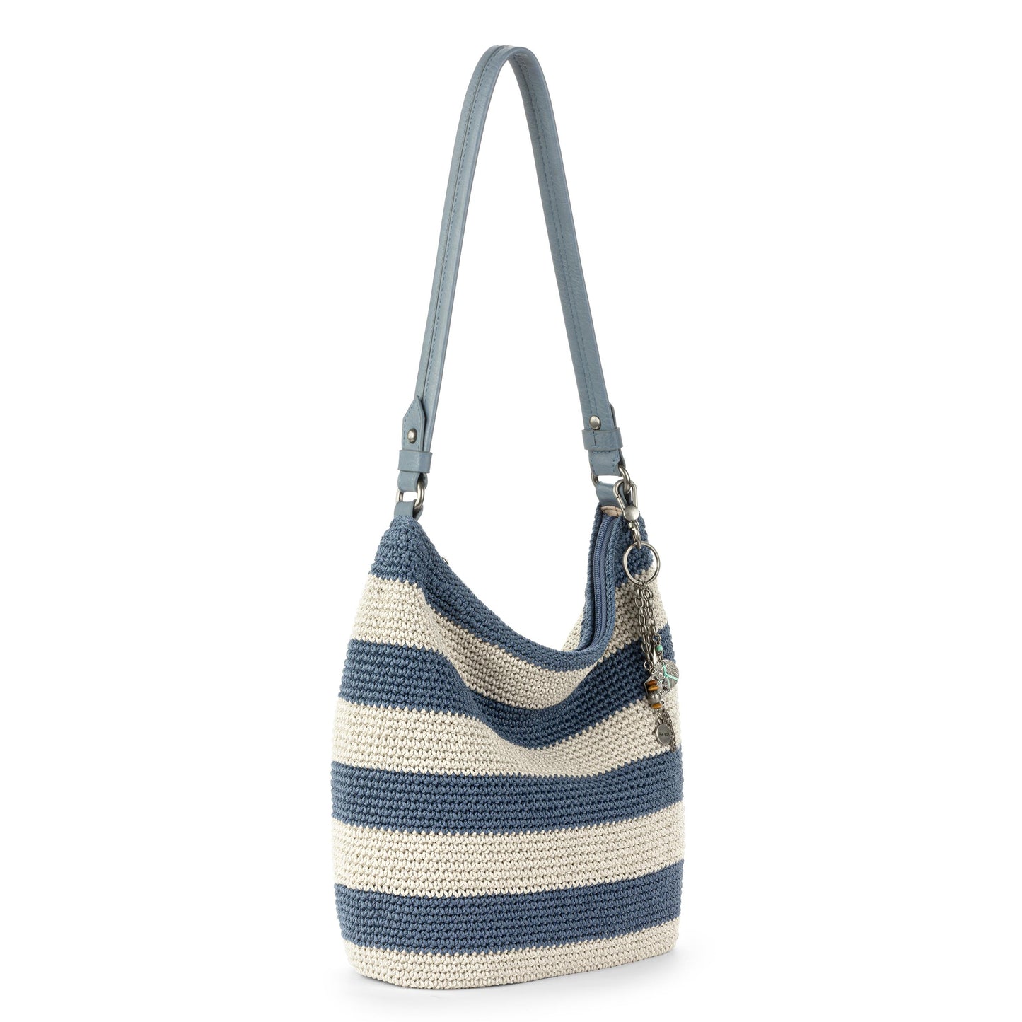 The Sak Sequoia Hobo Crochet - |Maritime Stripe|