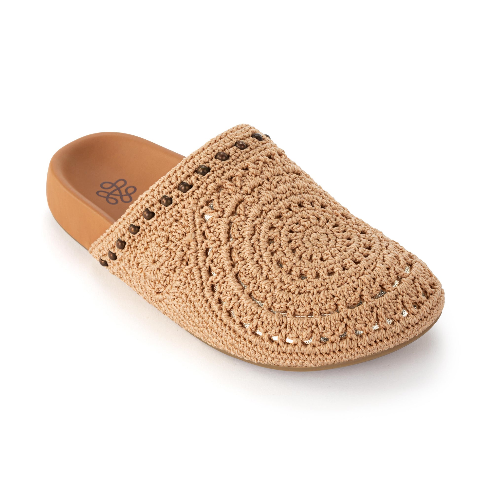 The Sak Bolinas Clog Crochet - |Bamboo Medallion|