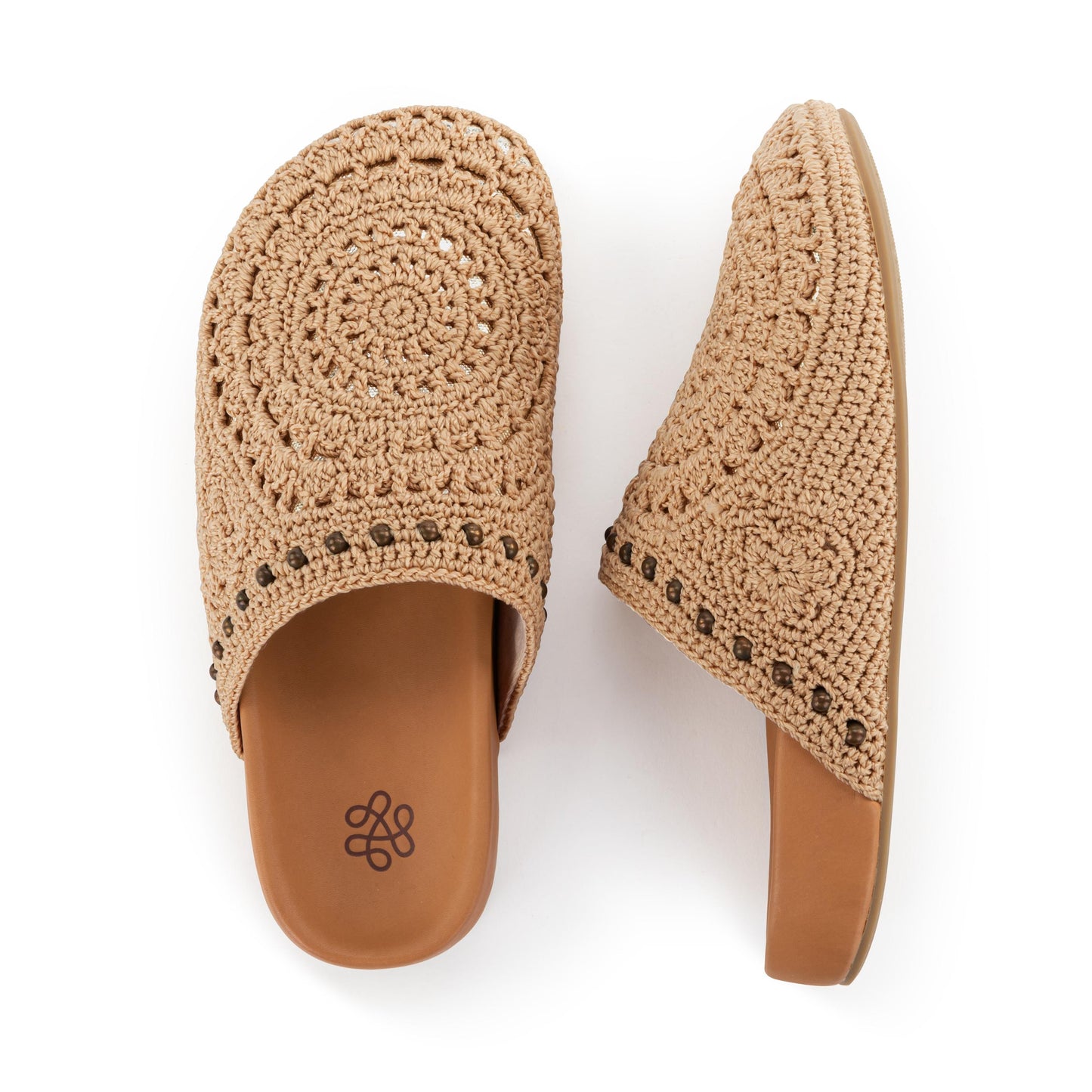 The Sak Bolinas Clog Crochet - |Bamboo Medallion|