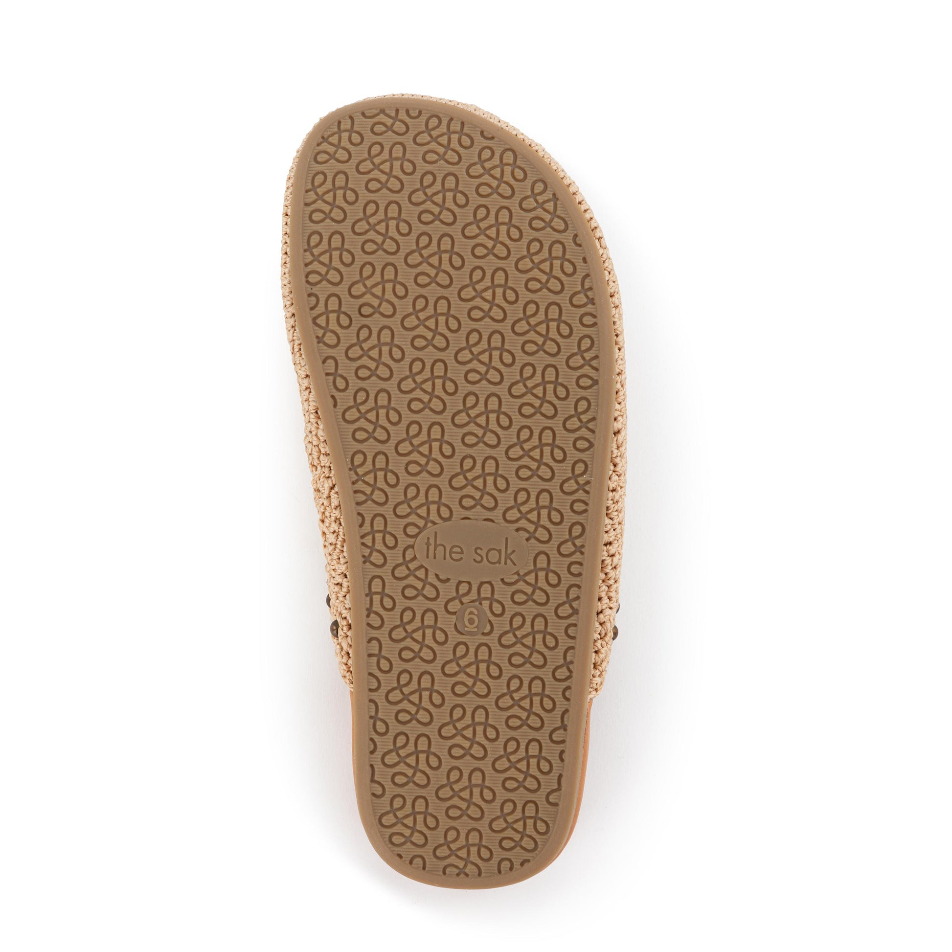 The Sak Bolinas Clog Crochet - |Bamboo Medallion|