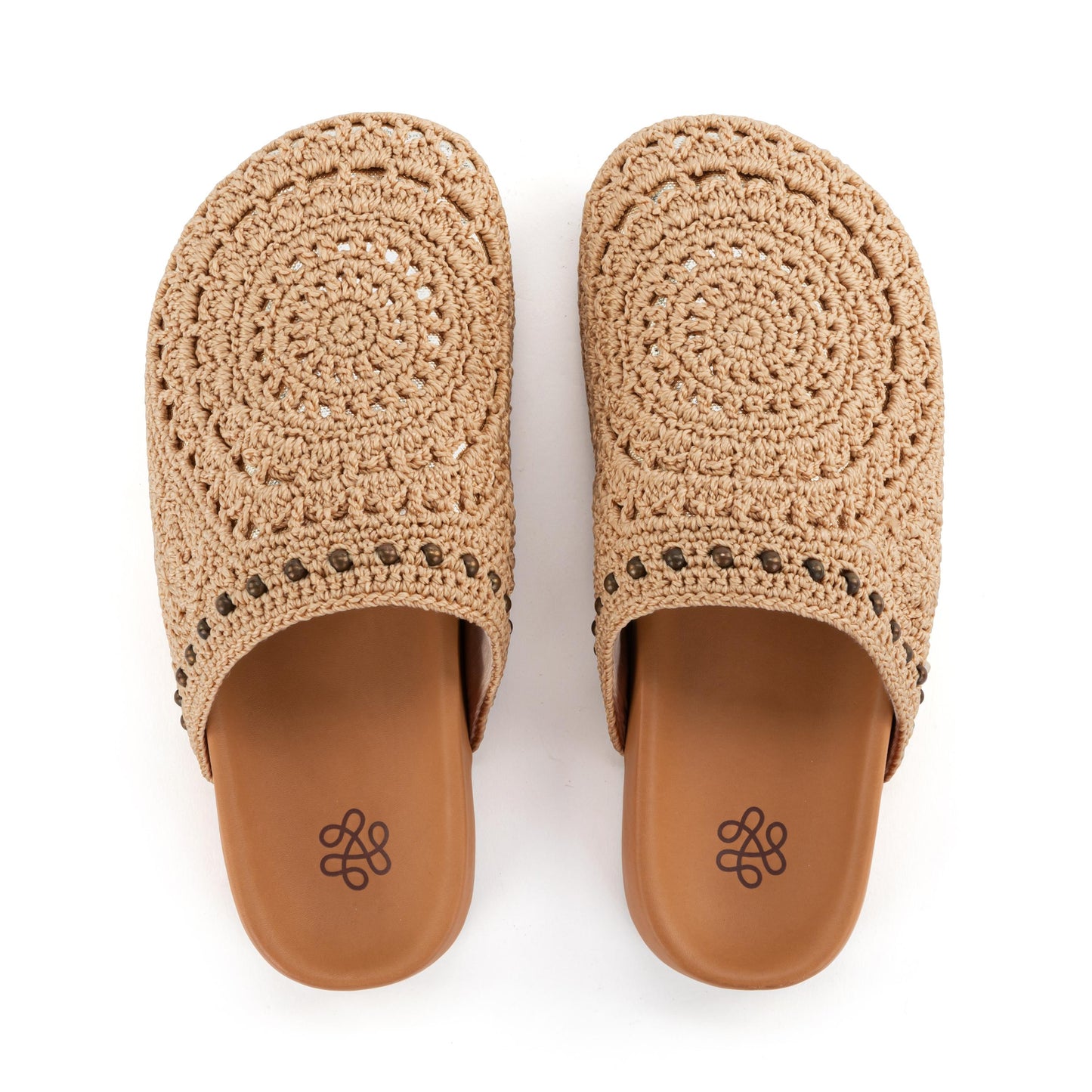 The Sak Bolinas Clog Crochet - |Bamboo Medallion|