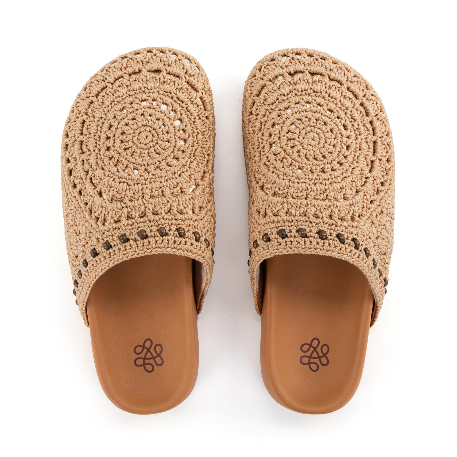 The Sak Bolinas Clog Crochet - |Bamboo Medallion|