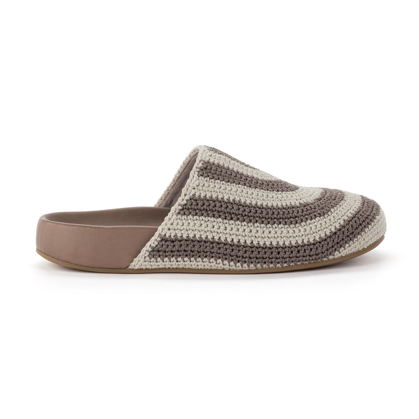 The Sak Bolinas Clog Crochet - |Mushroom Stripe|