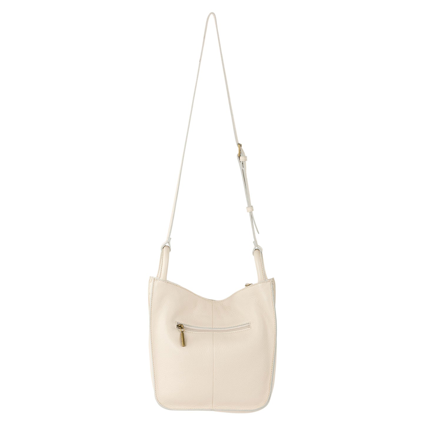 The Sak Los Feliz Slouchy Crossbody Leather - |Stone Neutral Seminyak|