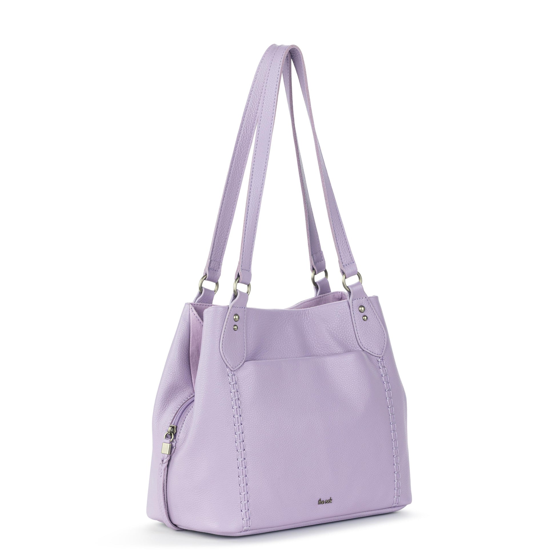 The Sak Melrose Satchel Leather - |Orchid|